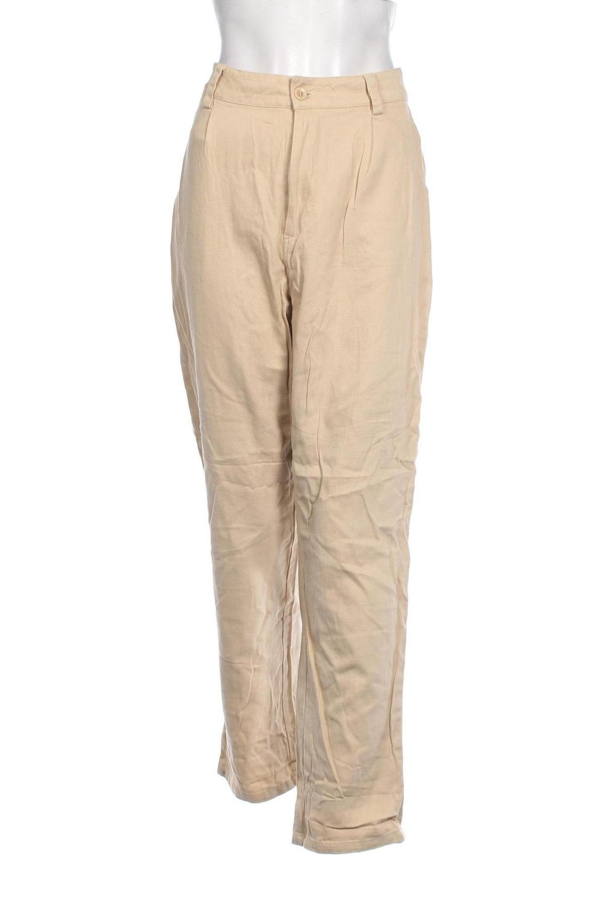 Damenhose Neon Hart, Größe L, Farbe Beige, Preis € 3,99