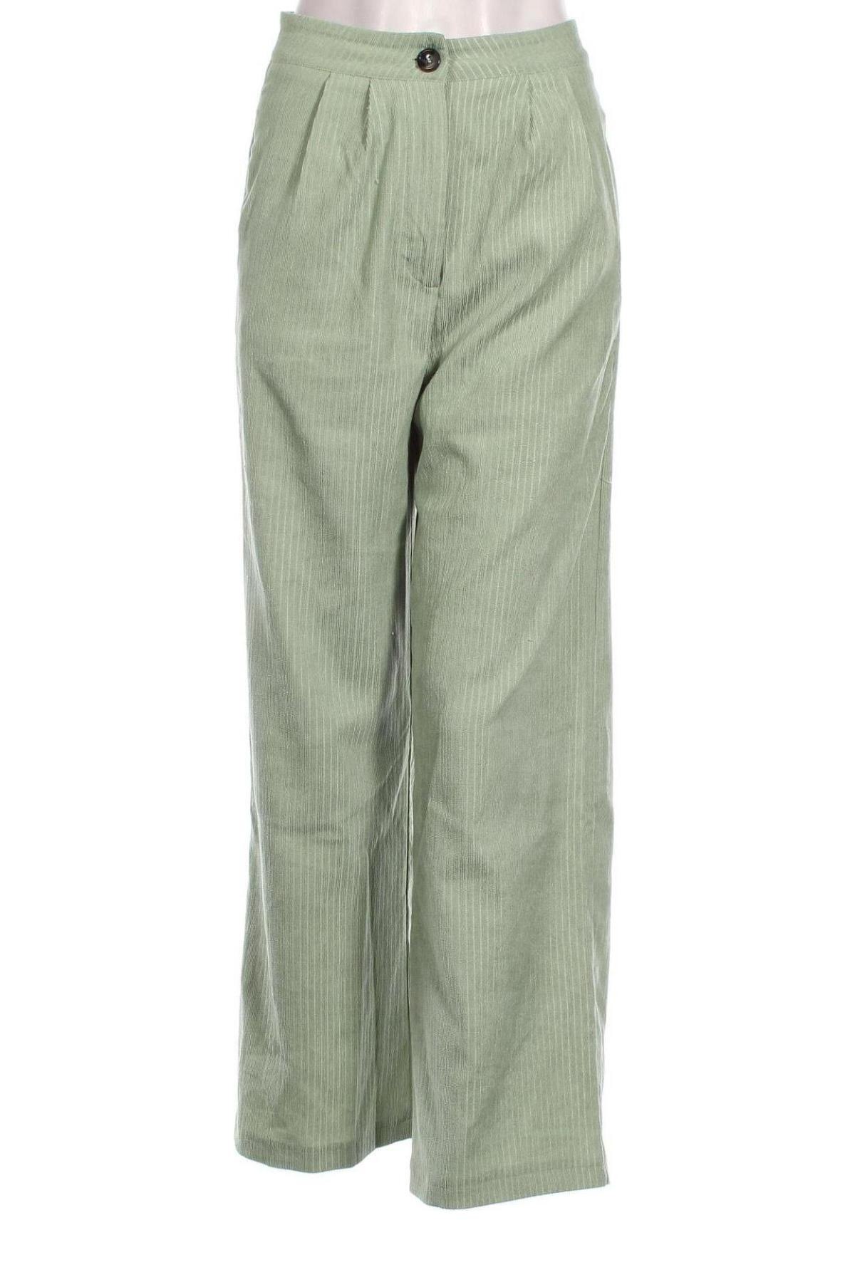 Pantaloni de femei SHEIN, Mărime S, Culoare Verde, Preț 33,99 Lei