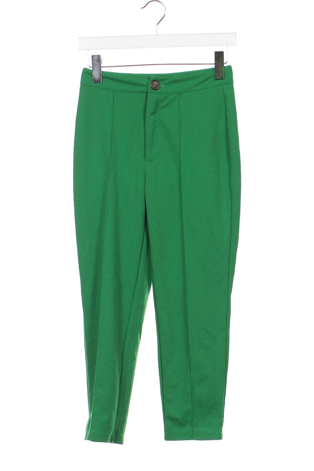 Pantaloni de femei SHEIN, Mărime XS, Culoare Verde, Preț 29,99 Lei