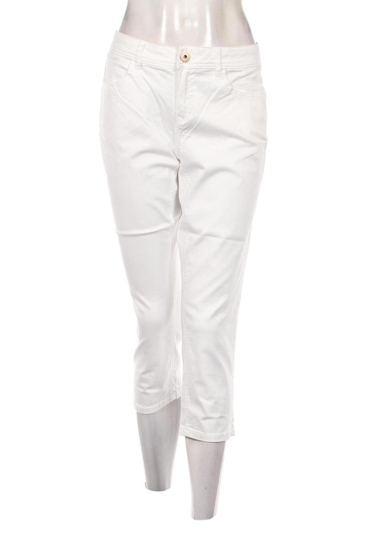 Pantaloni de femei Taifun By Gerry Weber, Mărime L, Culoare Alb, Preț 164,99 Lei