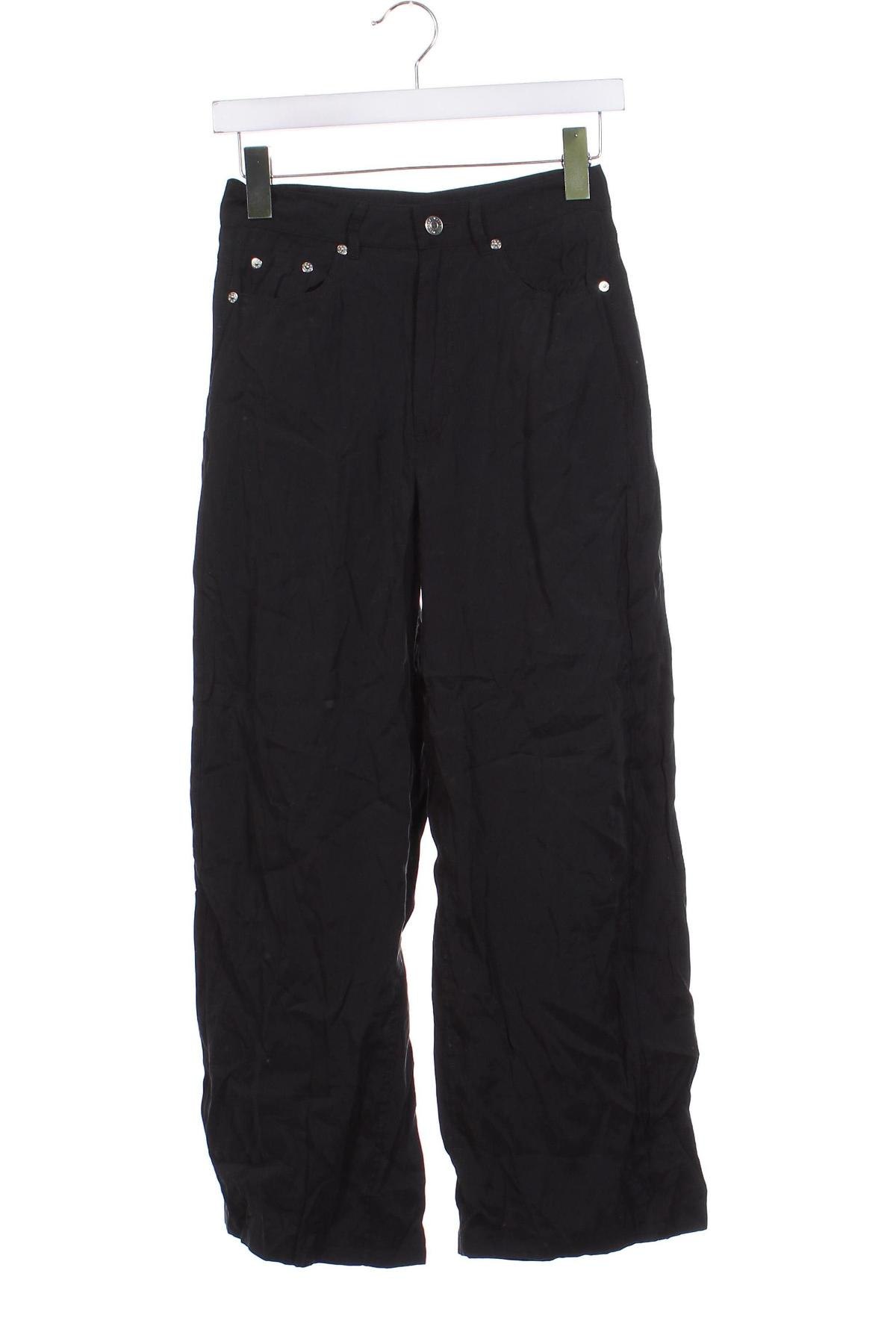 Pantaloni de femei Weekday, Mărime XS, Culoare Negru, Preț 28,99 Lei