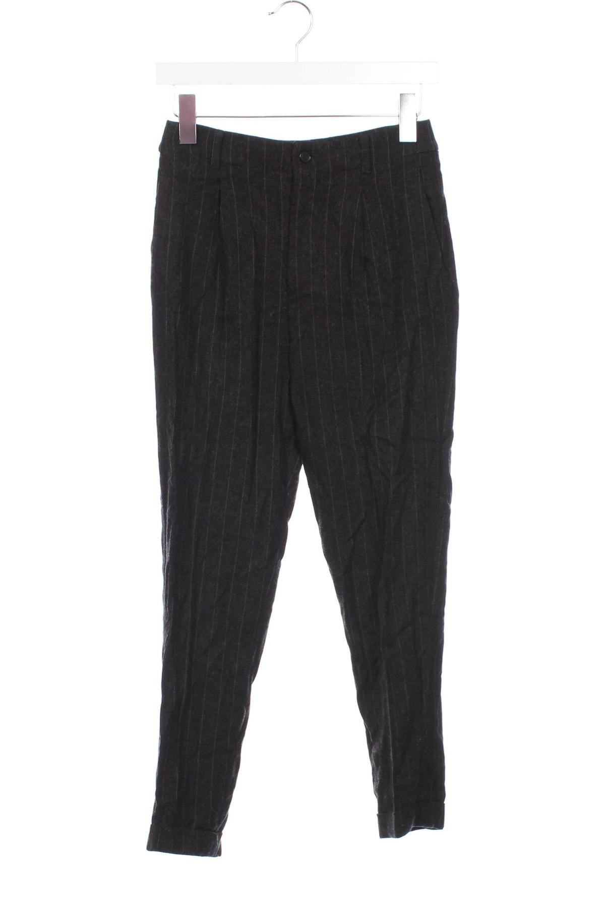 Pantaloni de femei Zara, Mărime XS, Culoare Gri, Preț 31,99 Lei