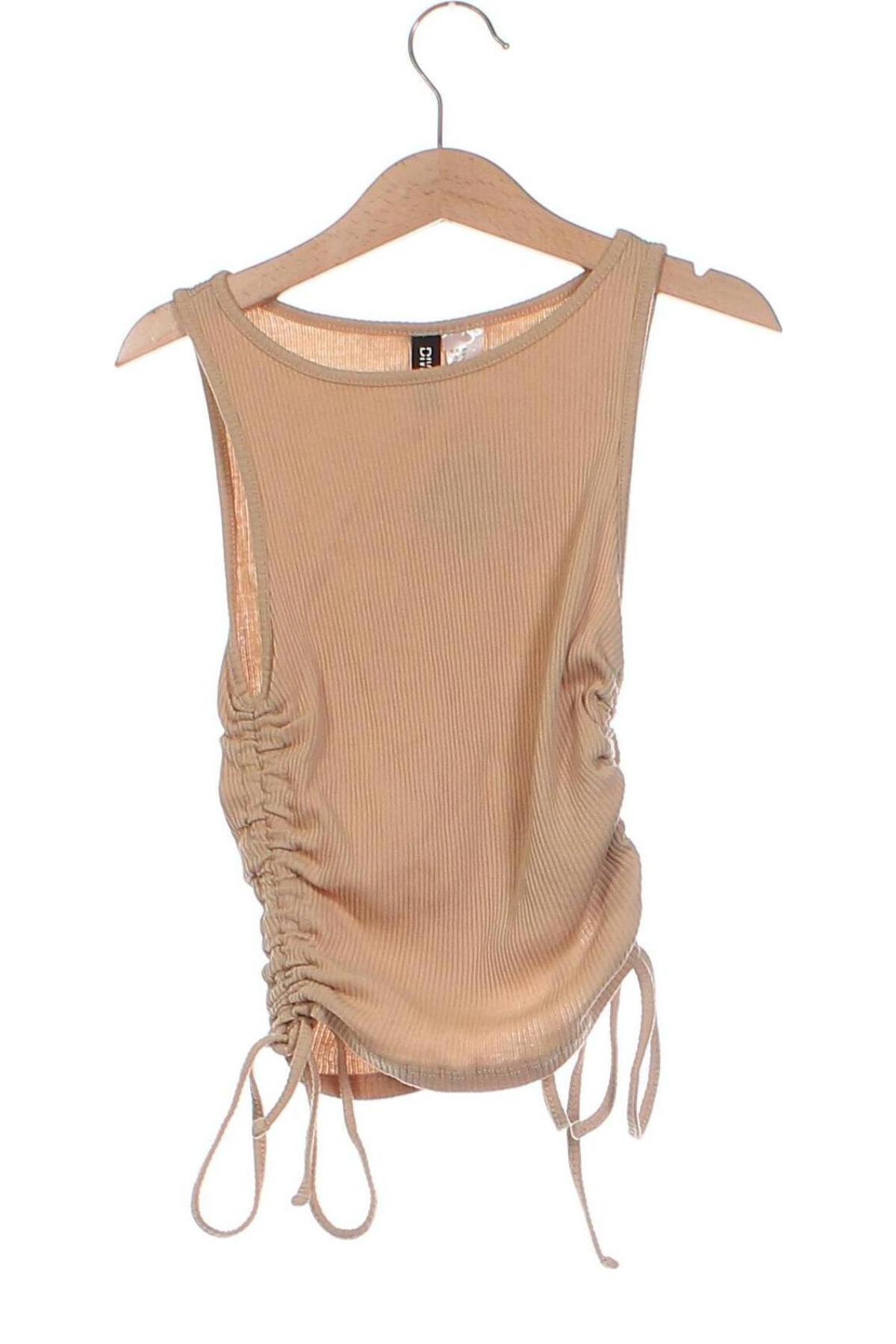 Damentop H&M Divided, Größe XS, Farbe Beige, Preis € 7,00