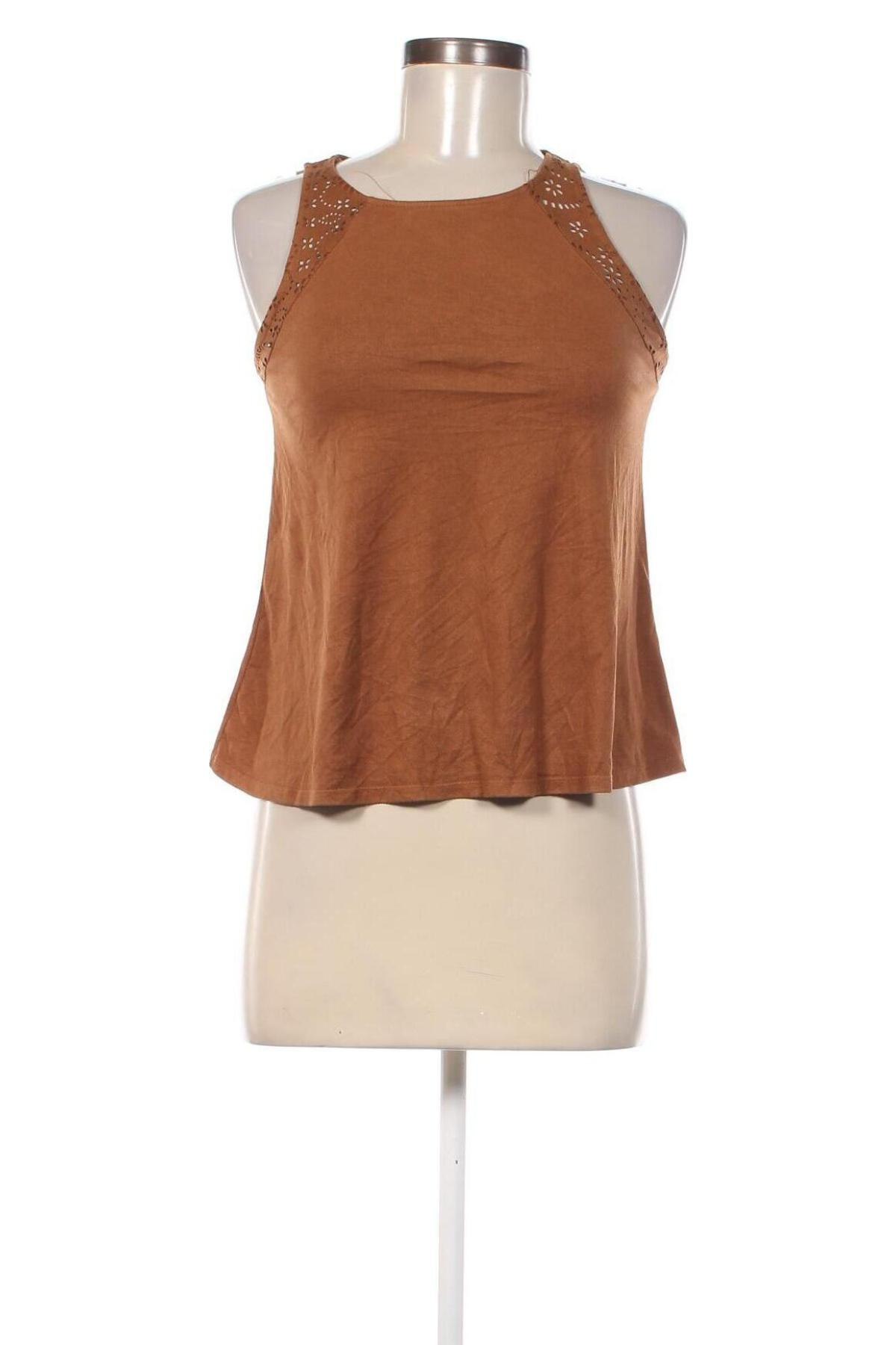 Damentop Pull&Bear, Größe XS, Farbe Braun, Preis 4,99 €