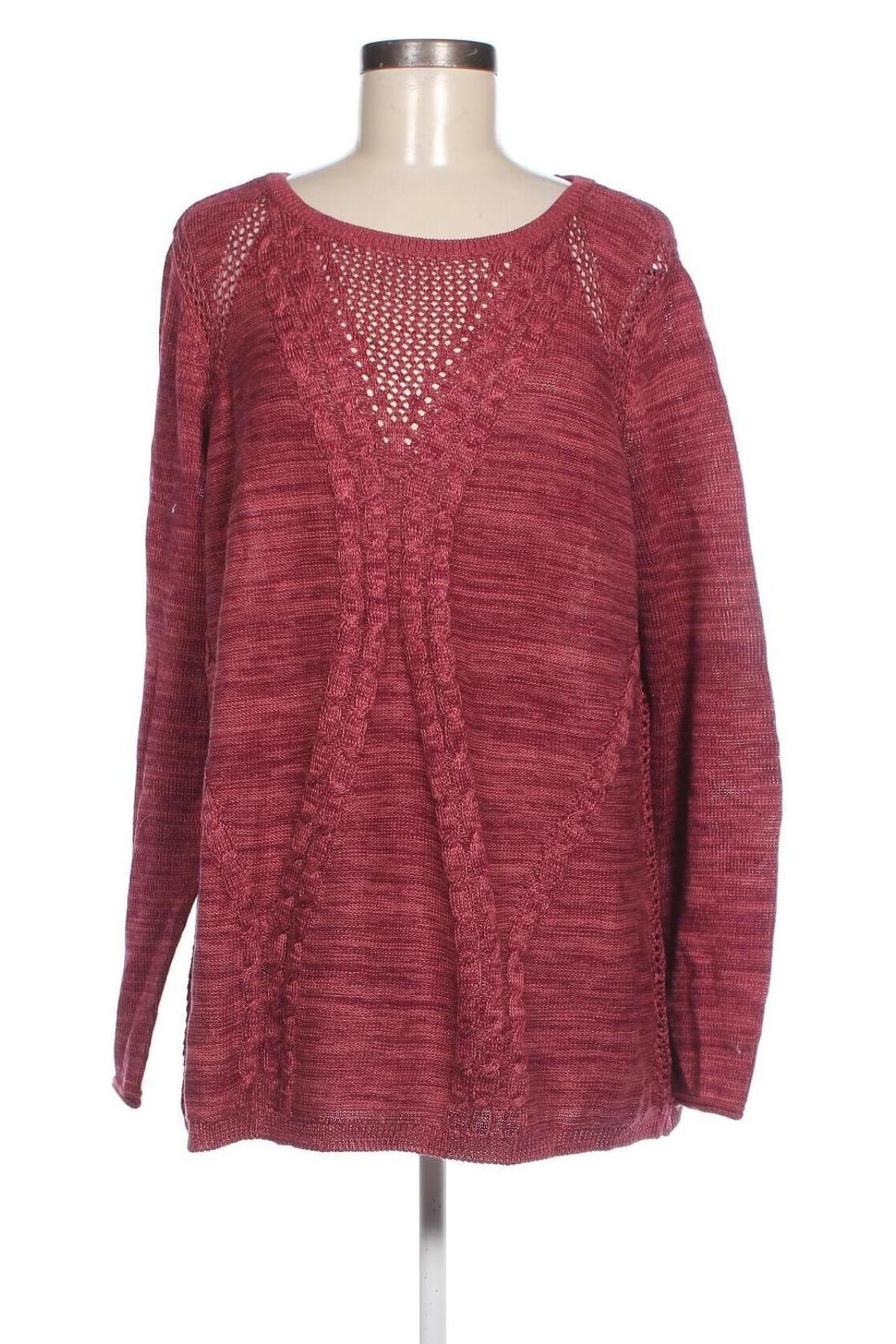 Damenpullover, Größe L, Farbe Rot, Preis € 8,49