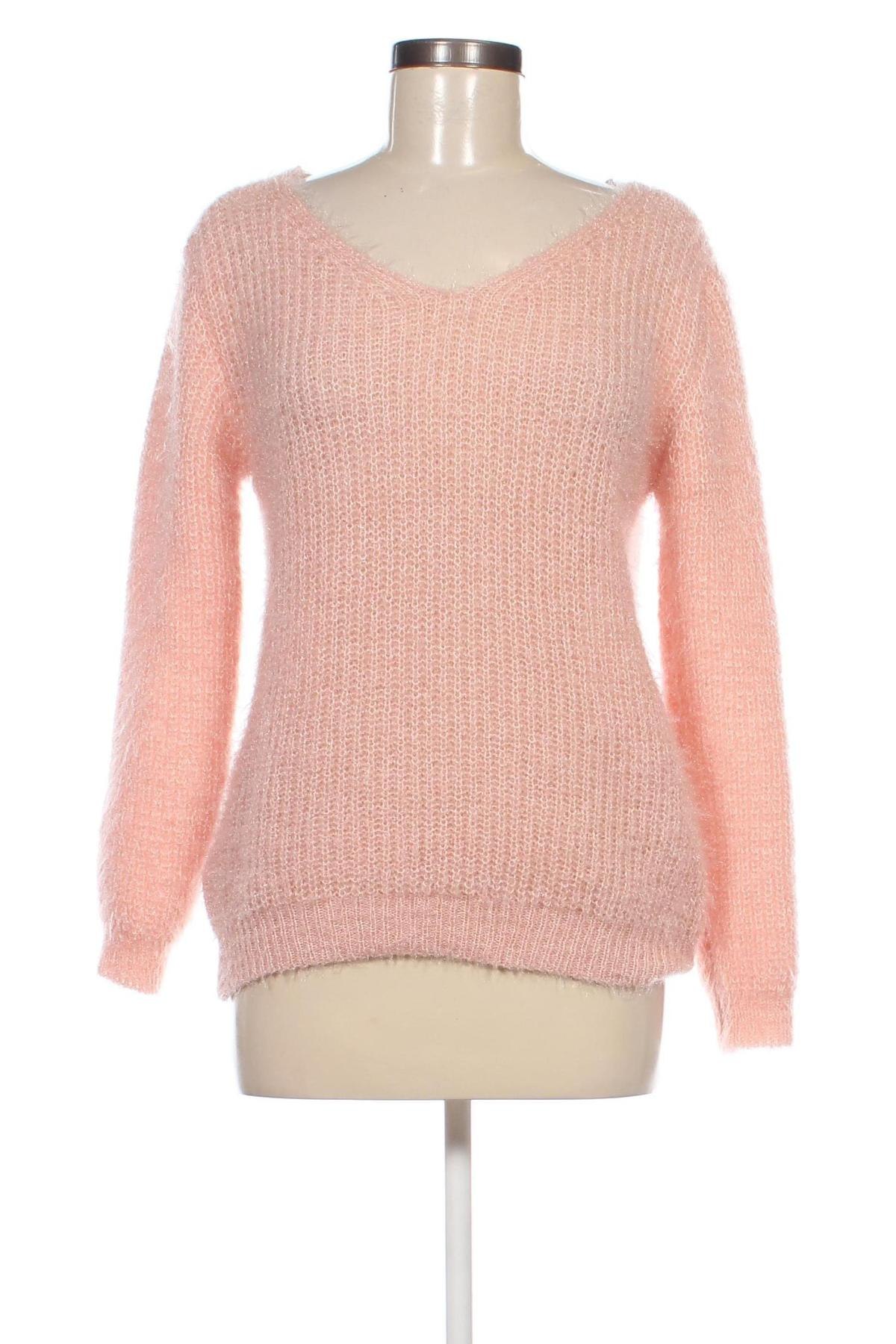 Damenpullover, Größe M, Farbe Rosa, Preis 5,99 €