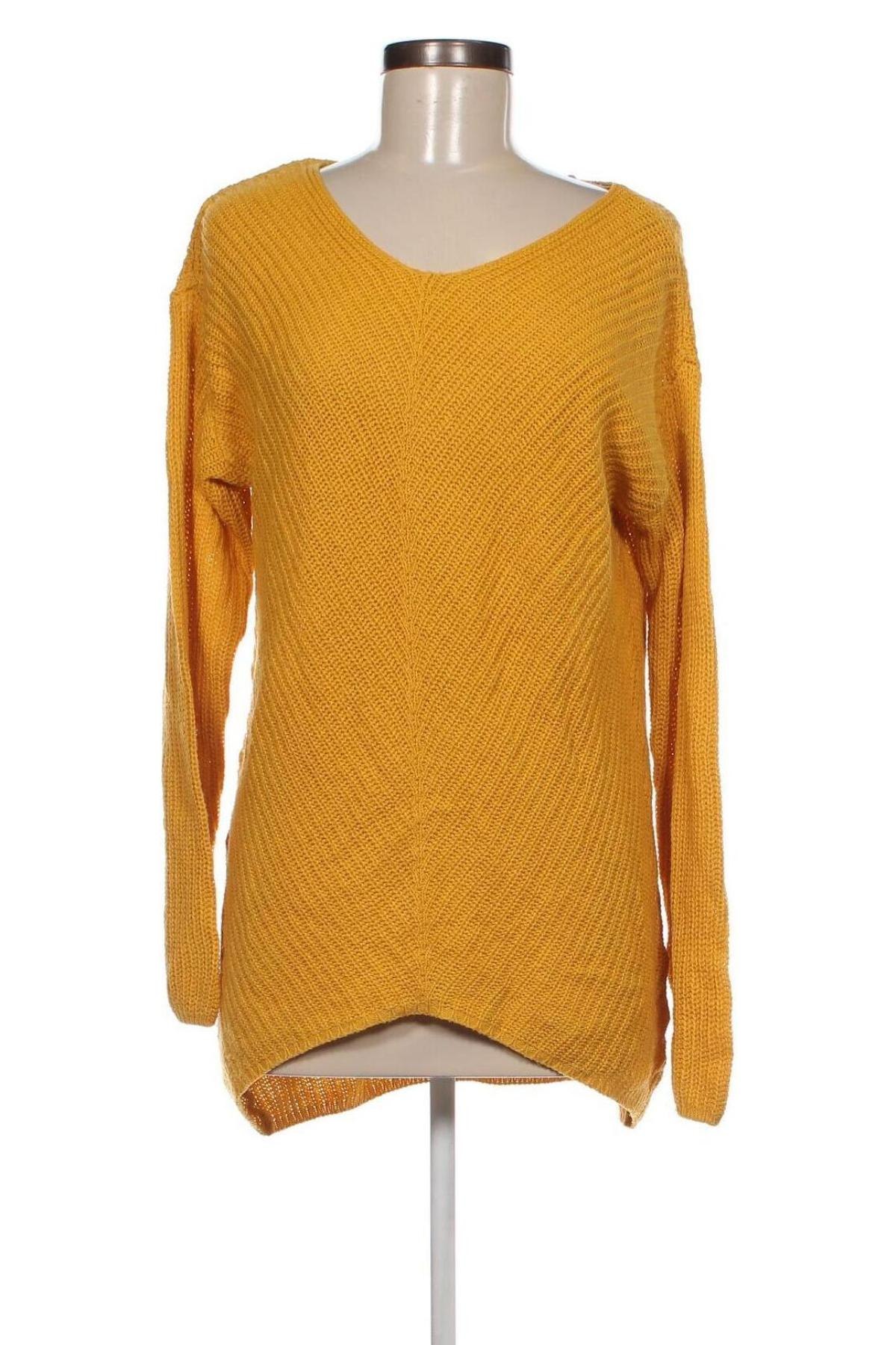 Damenpullover, Größe M, Farbe Gelb, Preis € 8,29