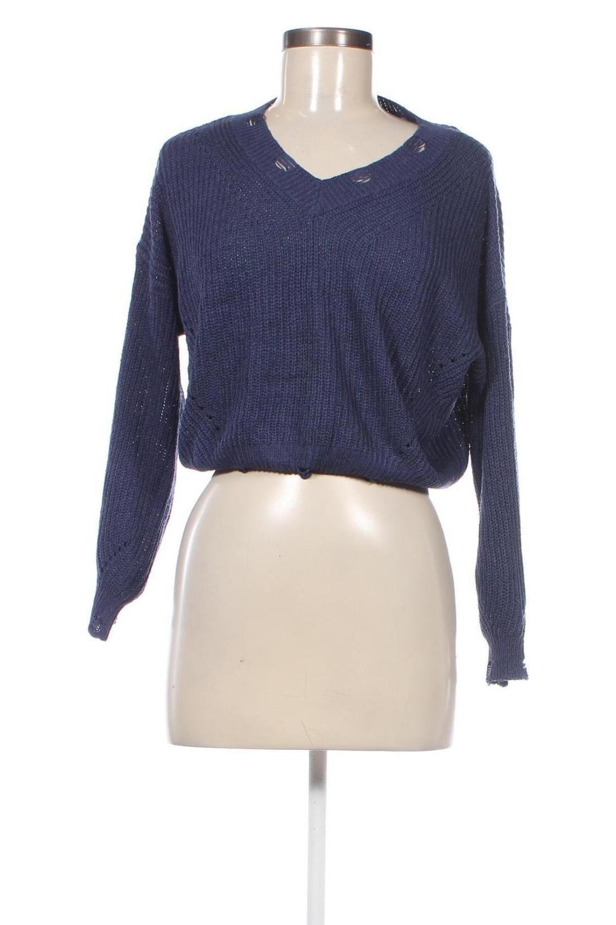 Damenpullover, Größe L, Farbe Blau, Preis € 3,99