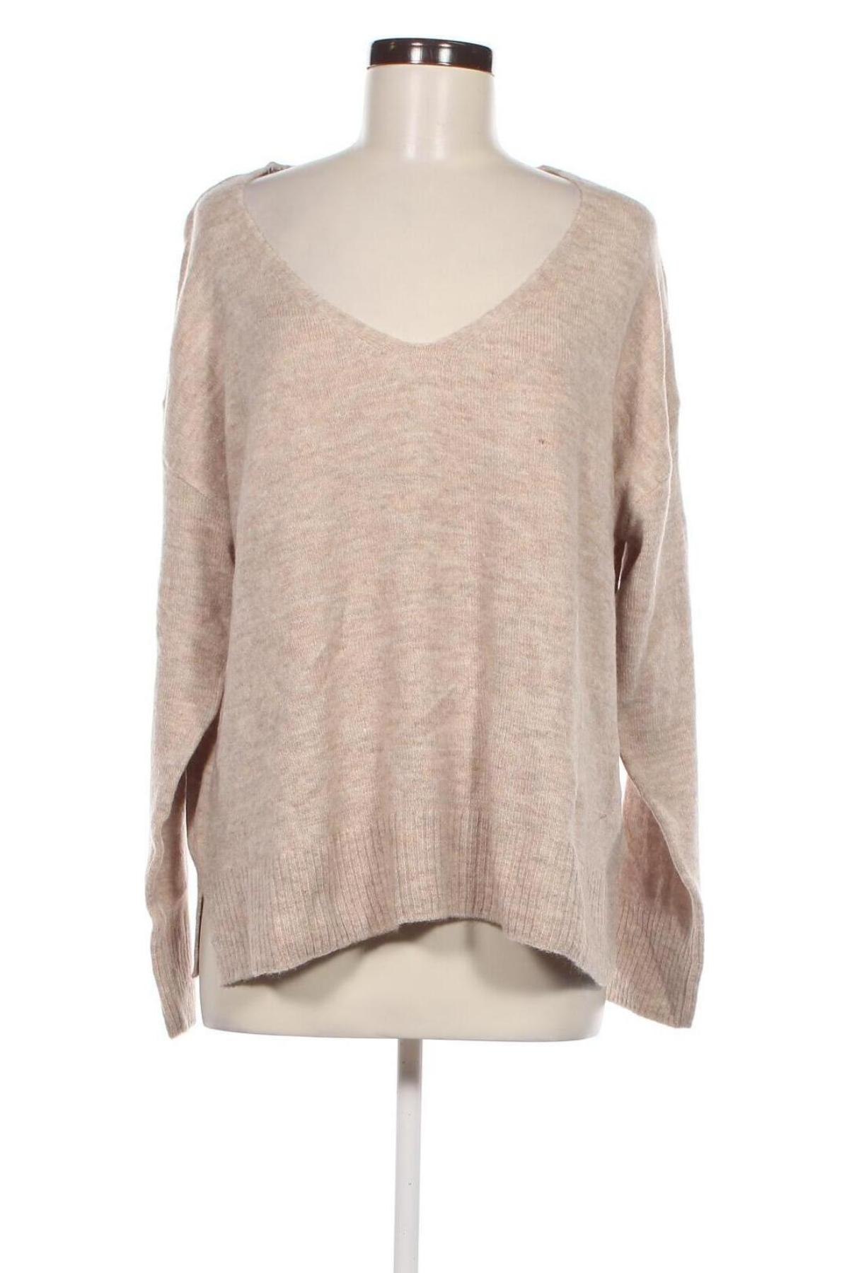 Damenpullover, Größe L, Farbe Beige, Preis 8,29 €