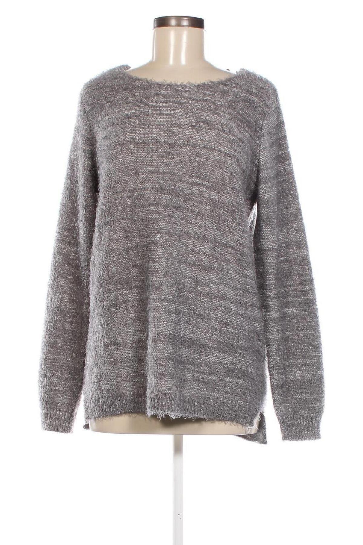 Damenpullover, Größe L, Farbe Grau, Preis € 6,49