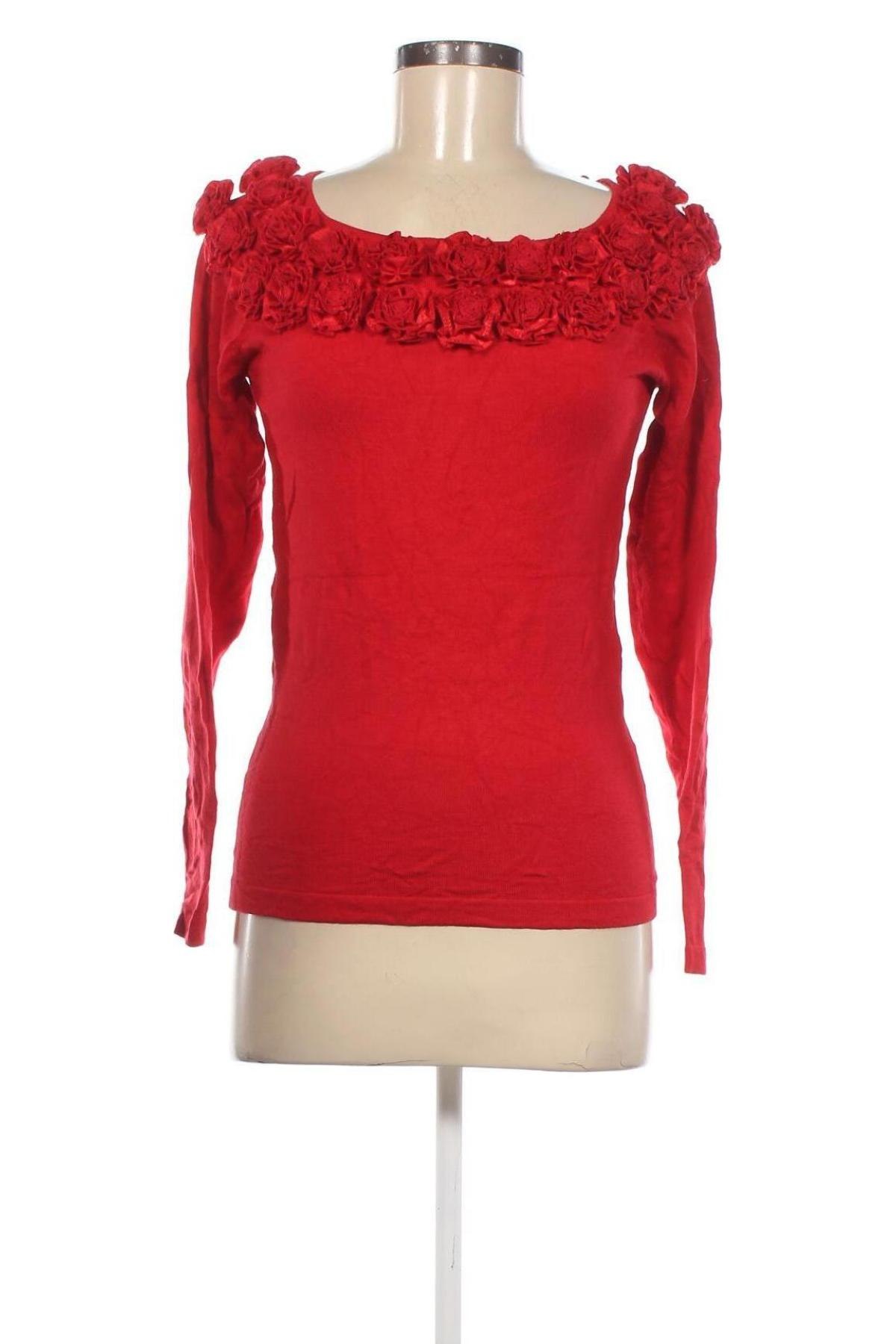 Damenpullover Ashley Brooke, Größe S, Farbe Rot, Preis 8,49 €