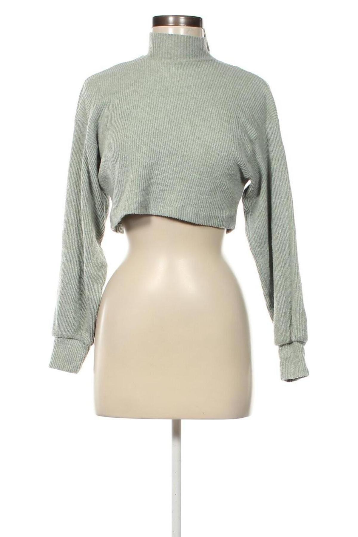 Damenpullover Bershka, Größe XS, Farbe Grün, Preis € 9,49