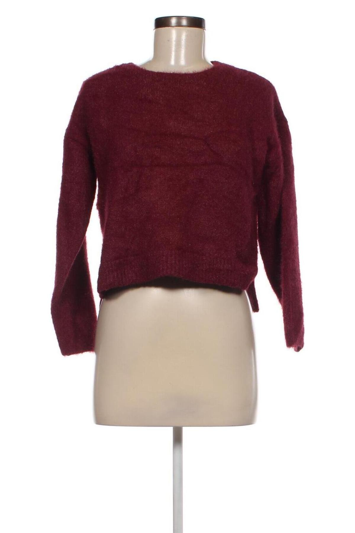 Damenpullover Bershka, Größe L, Farbe Rot, Preis € 3,49