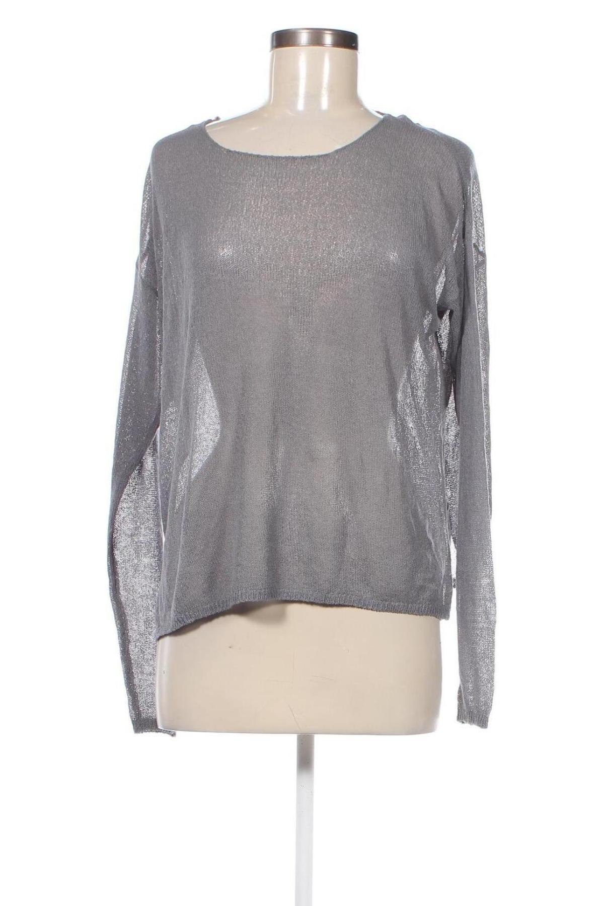 Damenpullover Bershka, Größe M, Farbe Grau, Preis 3,49 €