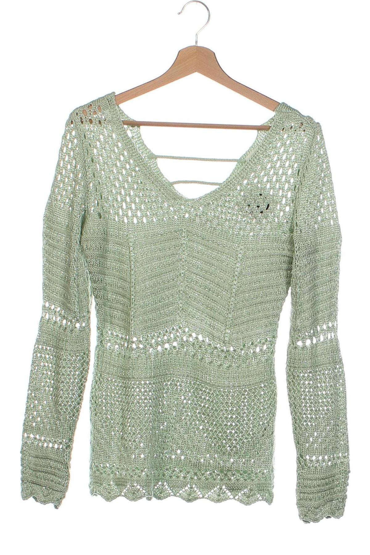 Damski sweter Body Flirt, Rozmiar XS, Kolor Zielony, Cena 31,99 zł