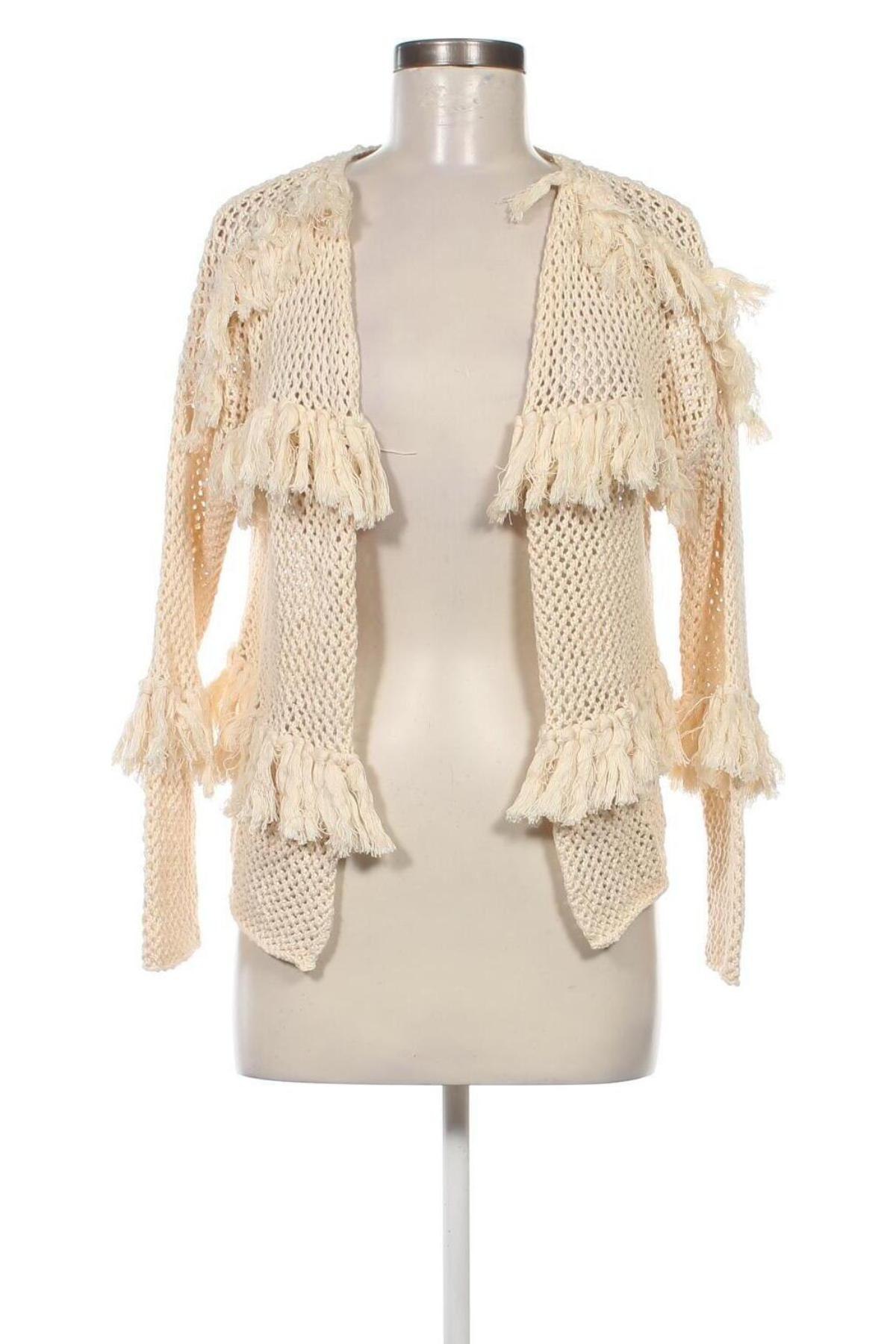 Cardigan de damă Country Road, Mărime XS, Culoare Ecru, Preț 91,99 Lei