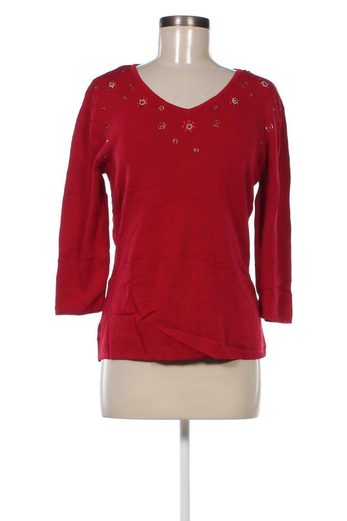 Damenpullover Elegant, Größe L, Farbe Rot, Preis € 4,99