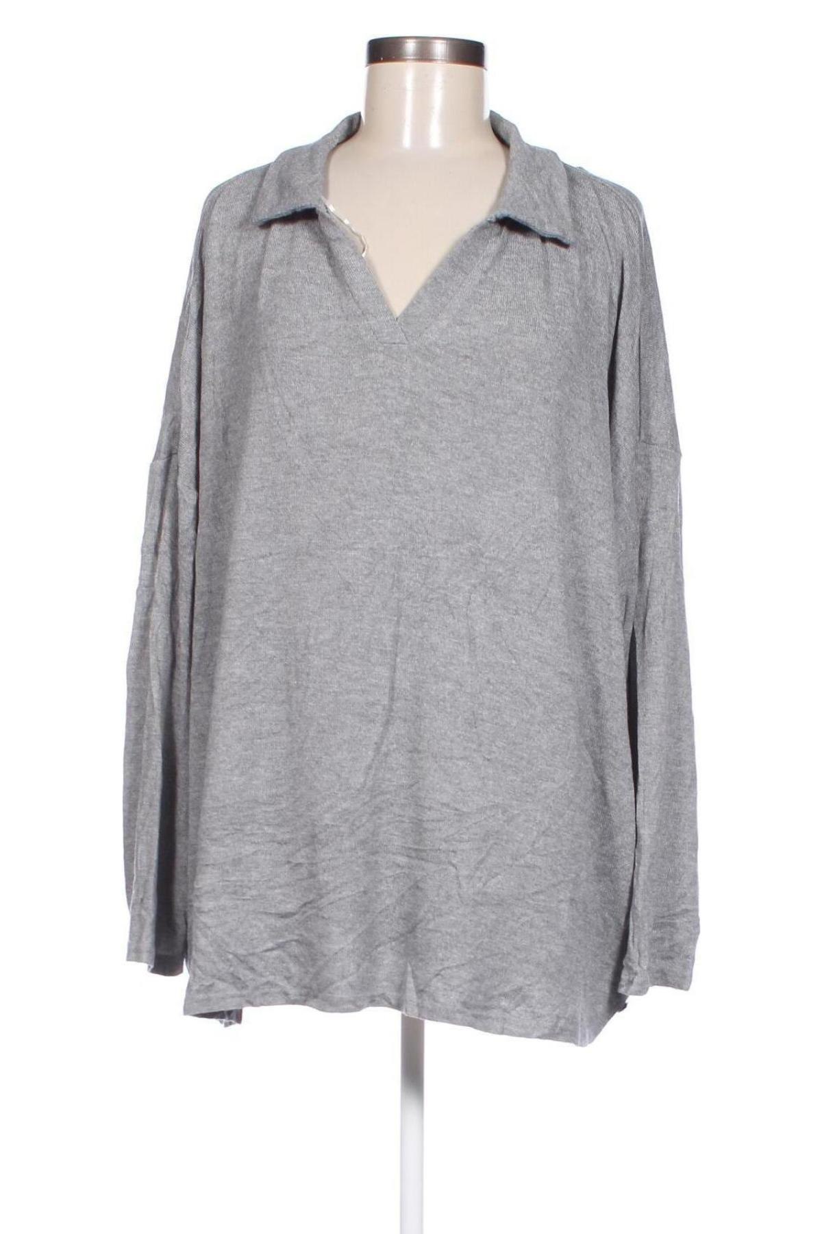 Damenpullover Gina Benotti, Größe XXL, Farbe Grau, Preis 9,49 €