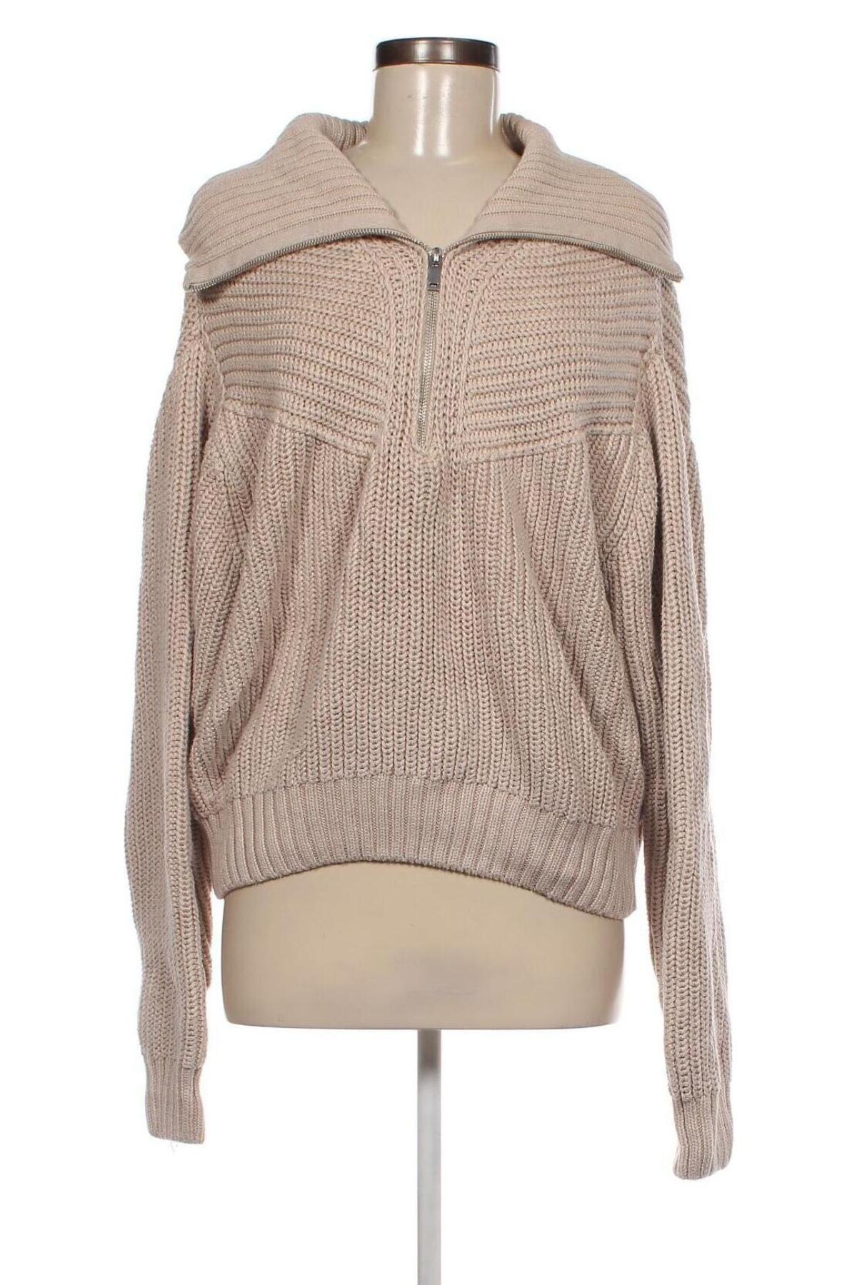 Damenpullover Gina Tricot, Größe XL, Farbe Beige, Preis 8,99 €