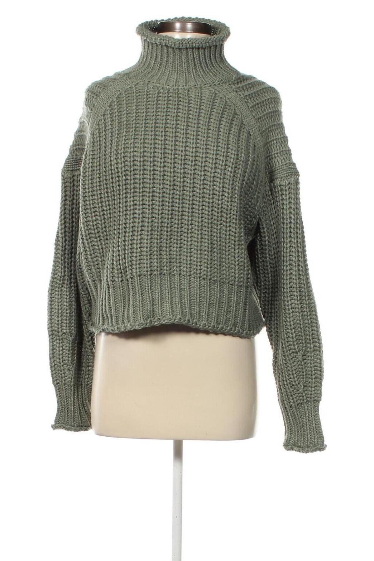 Damski sweter H&M, Rozmiar S, Kolor Zielony, Cena 32,99 zł