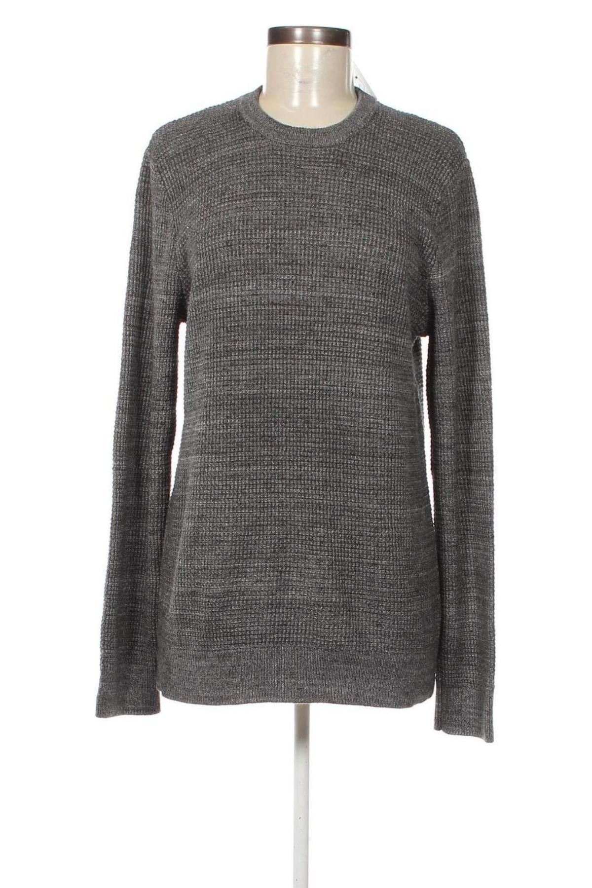 Damenpullover H&M, Größe L, Farbe Grau, Preis 8,29 €