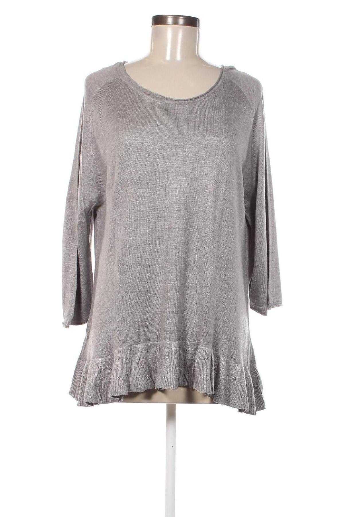 Damenpullover H&M, Größe L, Farbe Grau, Preis 6,99 €