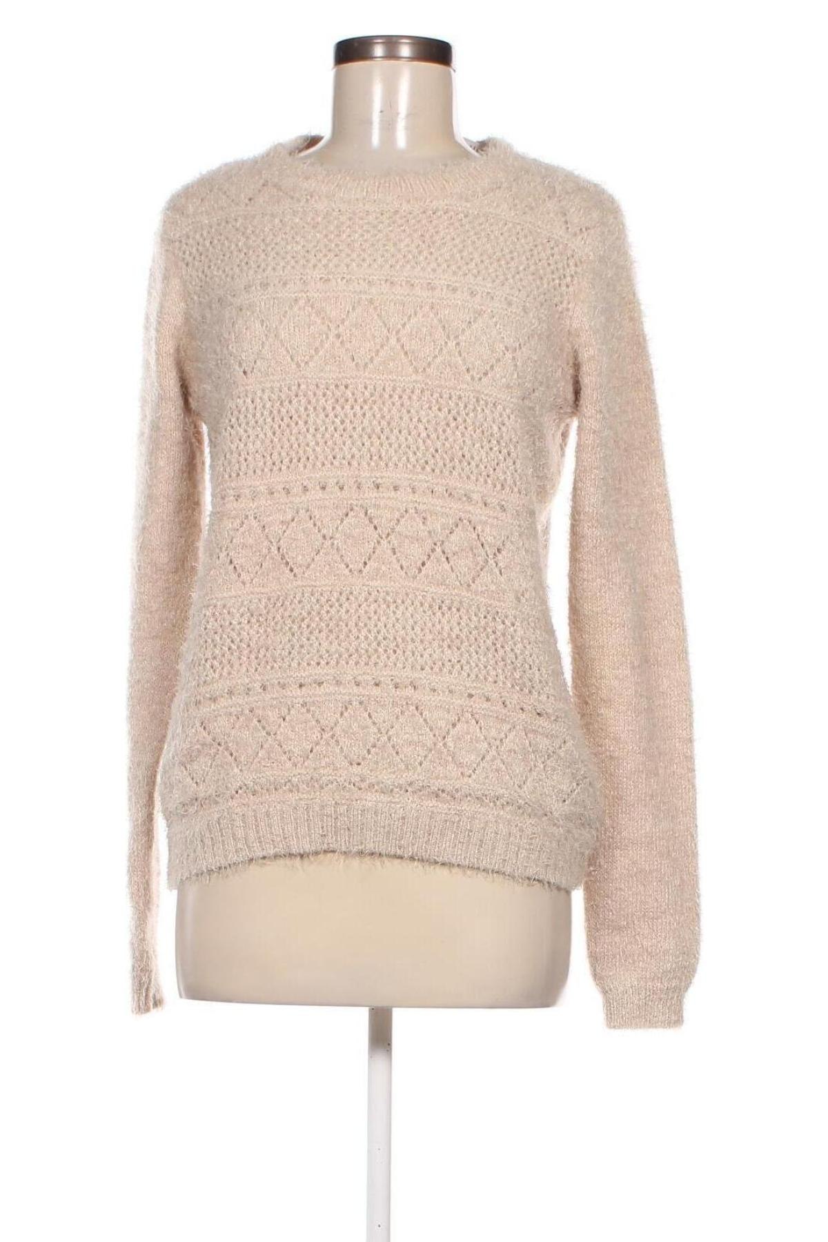 Damenpullover Jean Pascale, Größe S, Farbe Beige, Preis 7,49 €