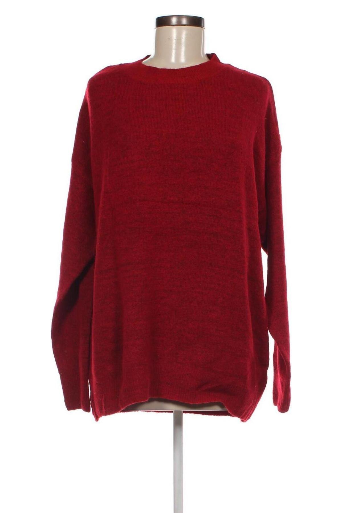 Damenpullover Jean Pascale, Größe M, Farbe Rot, Preis 8,49 €