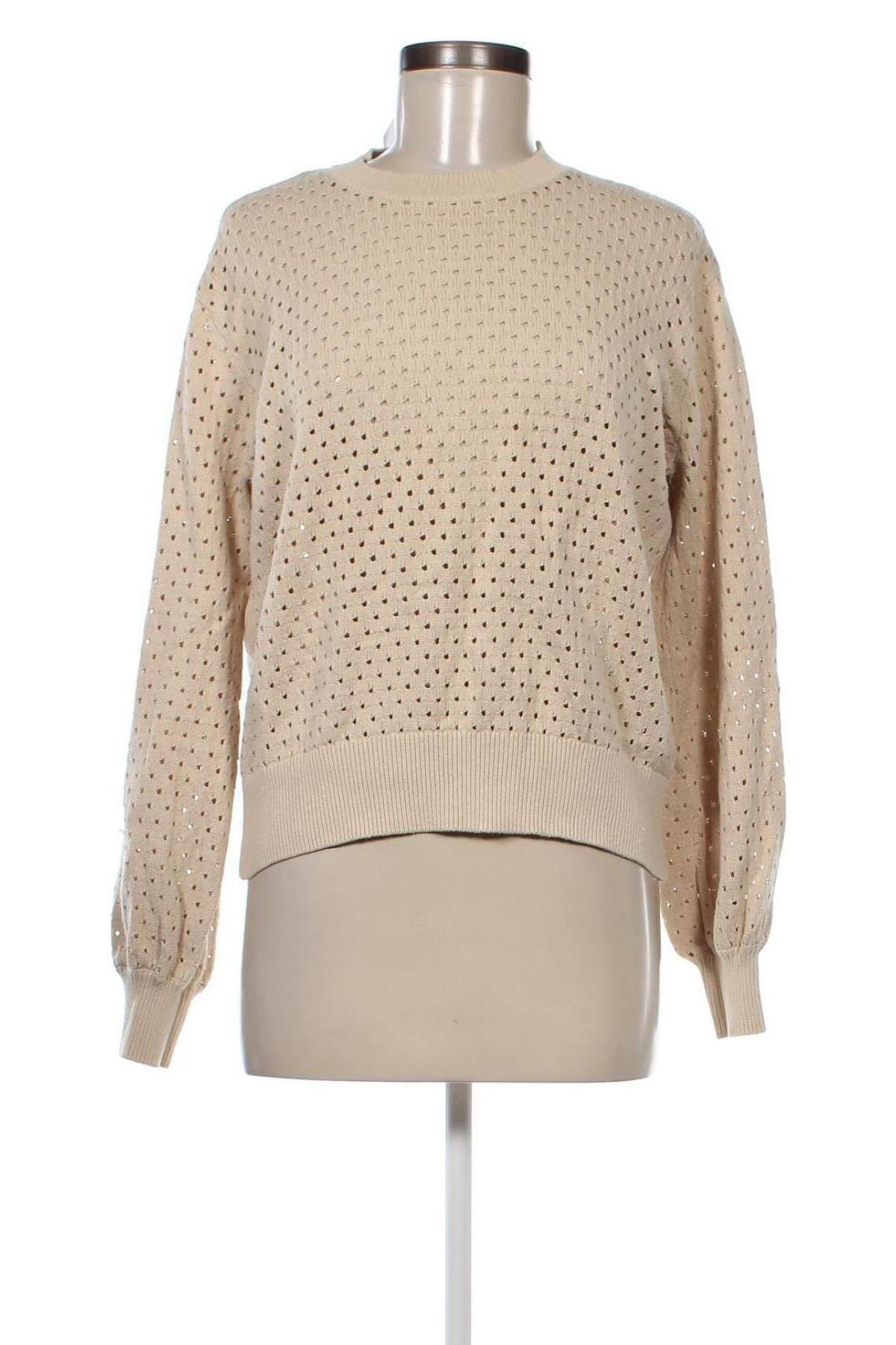 Damenpullover KappAhl, Größe S, Farbe Beige, Preis 8,99 €