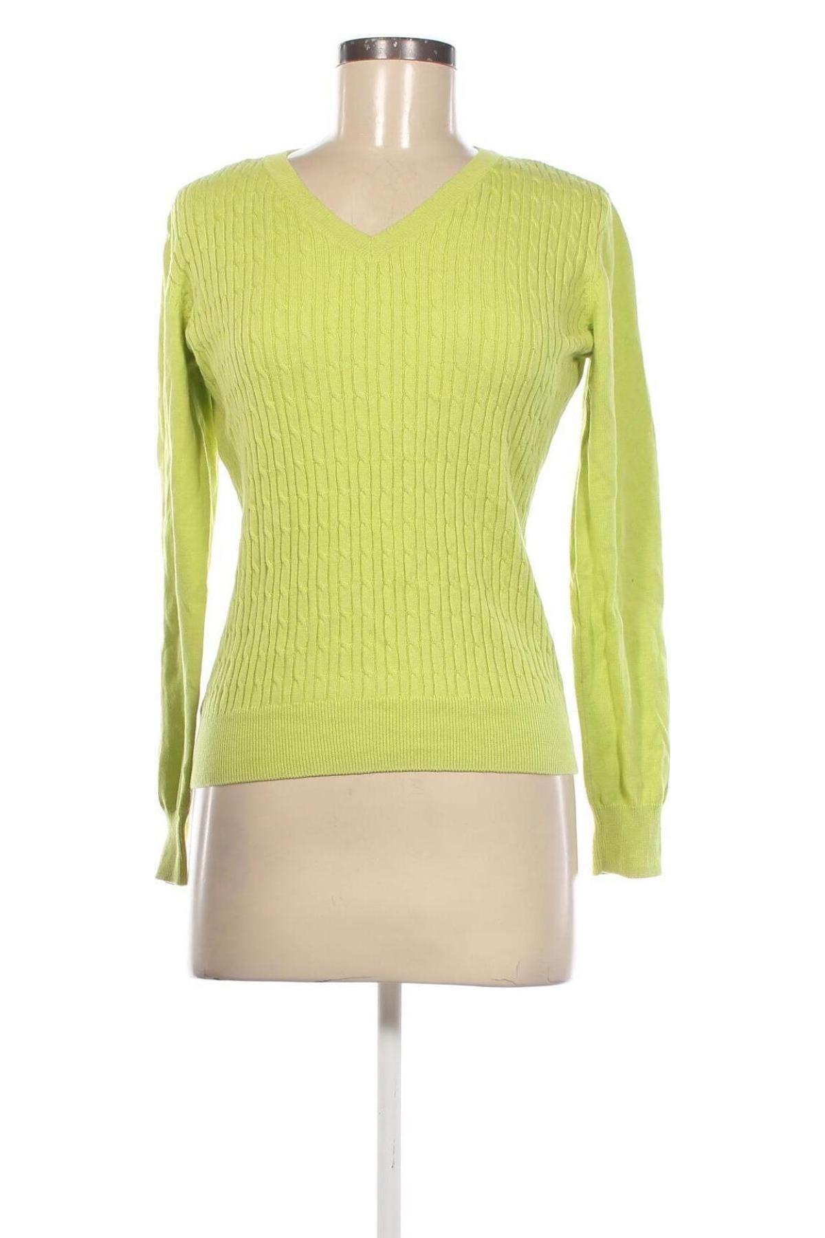 Damenpullover Karstadt, Größe M, Farbe Grün, Preis 8,49 €