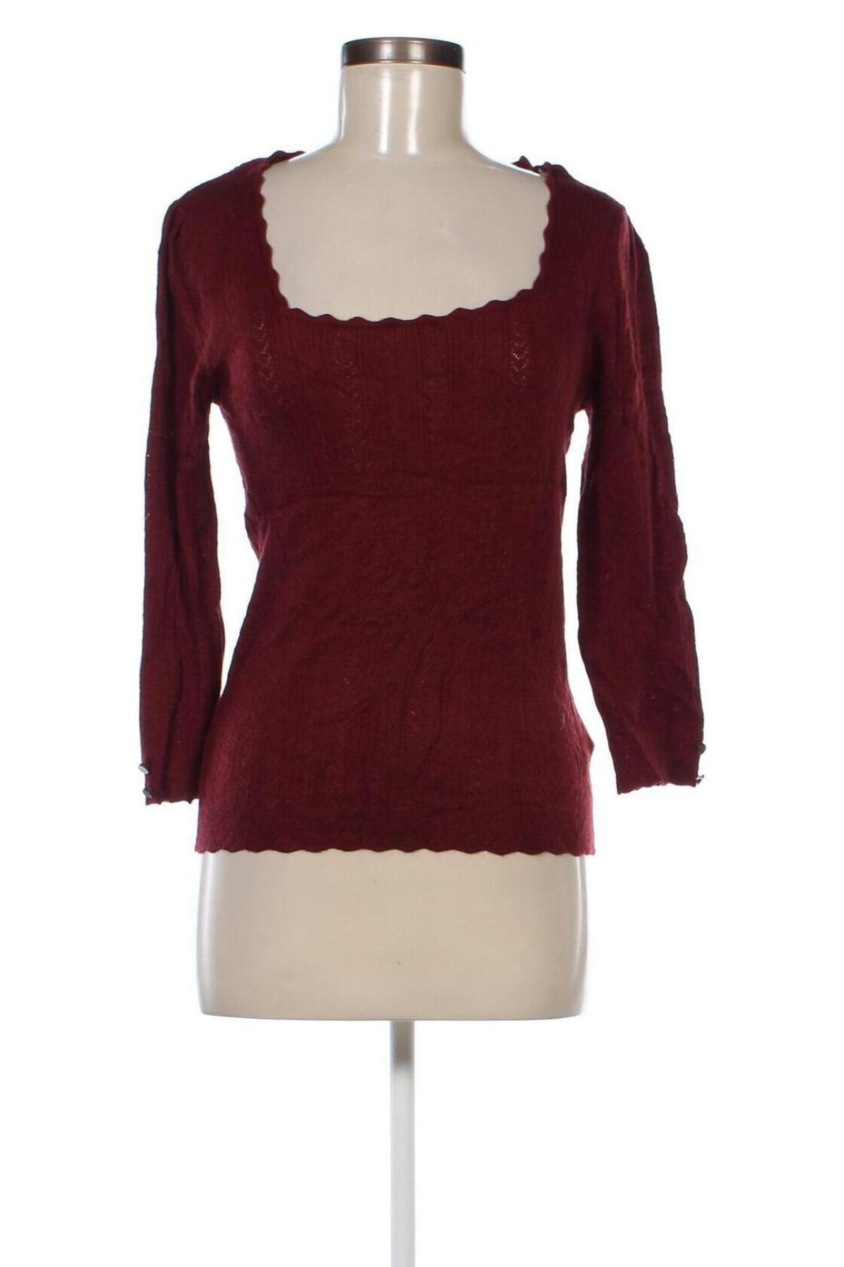 Damenpullover Laura Torelli, Größe M, Farbe Rot, Preis € 8,49