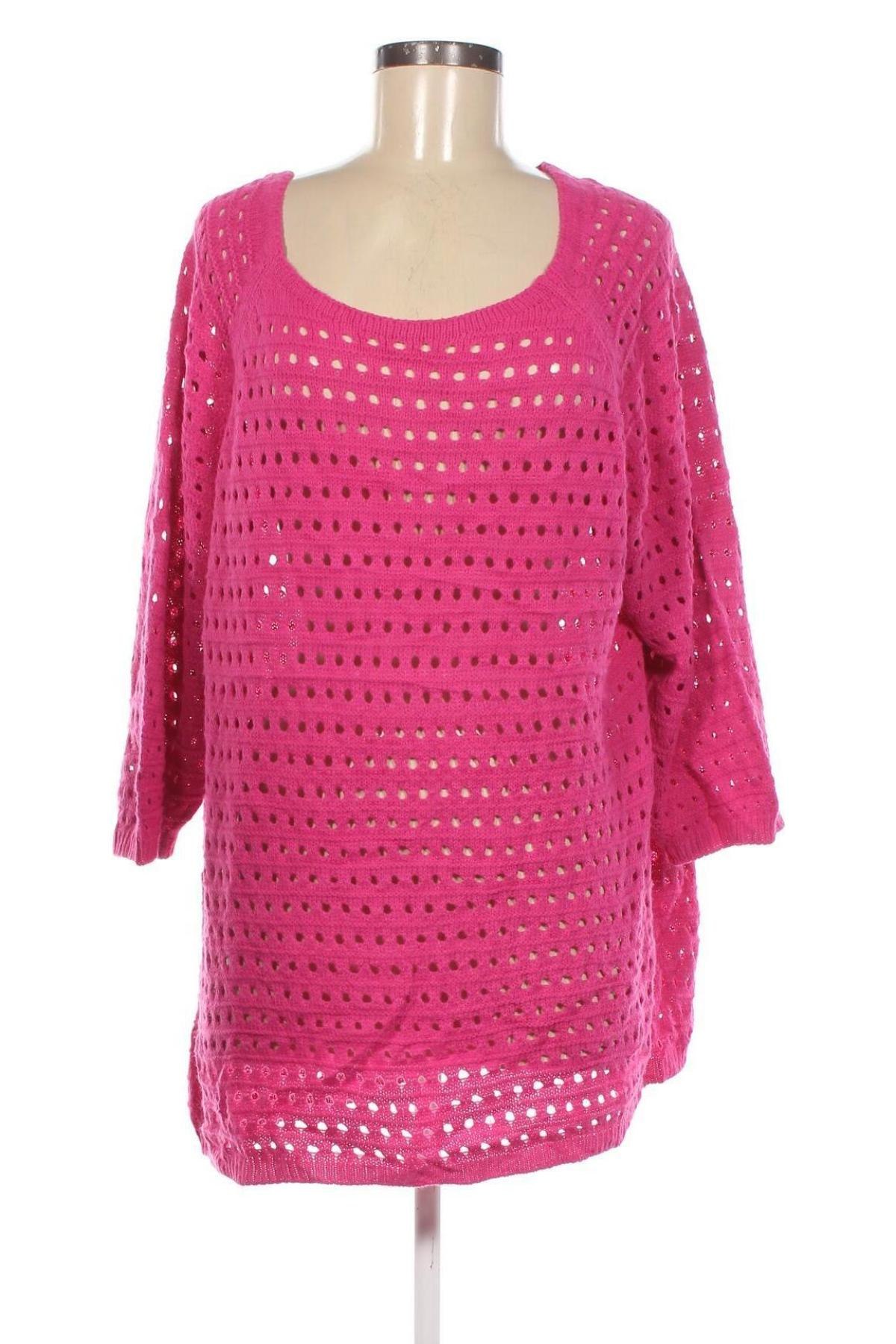 Damenpullover Laura Torelli, Größe XL, Farbe Rosa, Preis 9,49 €