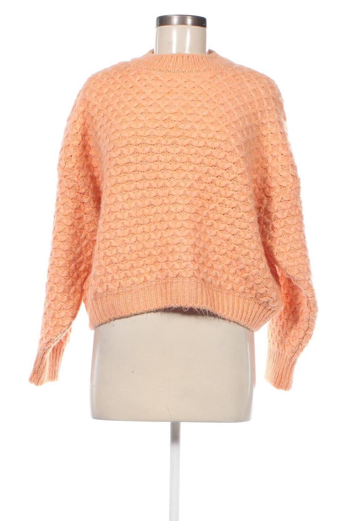 Damenpullover Mango, Größe S, Farbe Orange, Preis 6,49 €