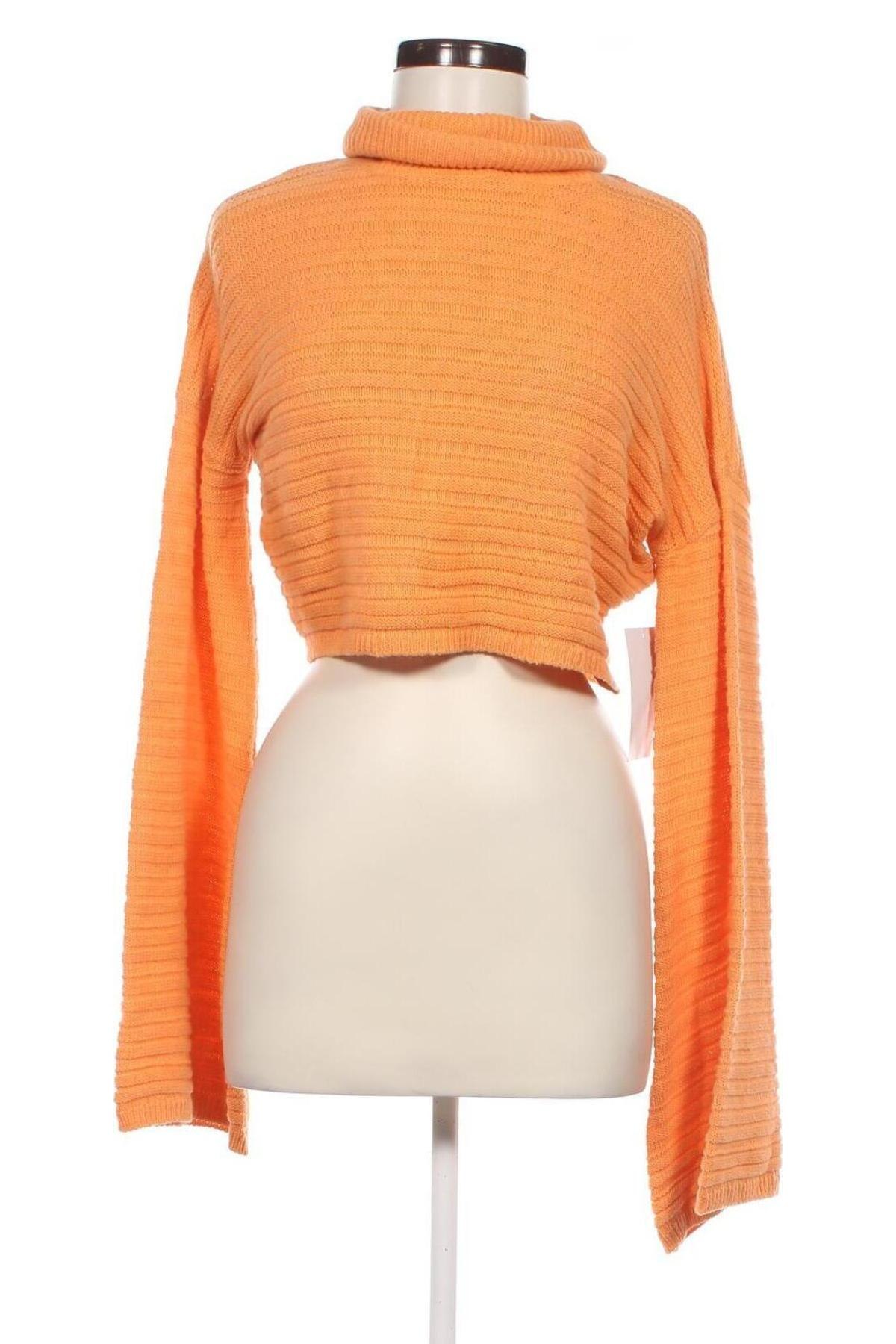 Damenpullover NA-KD, Größe M, Farbe Orange, Preis 19,29 €