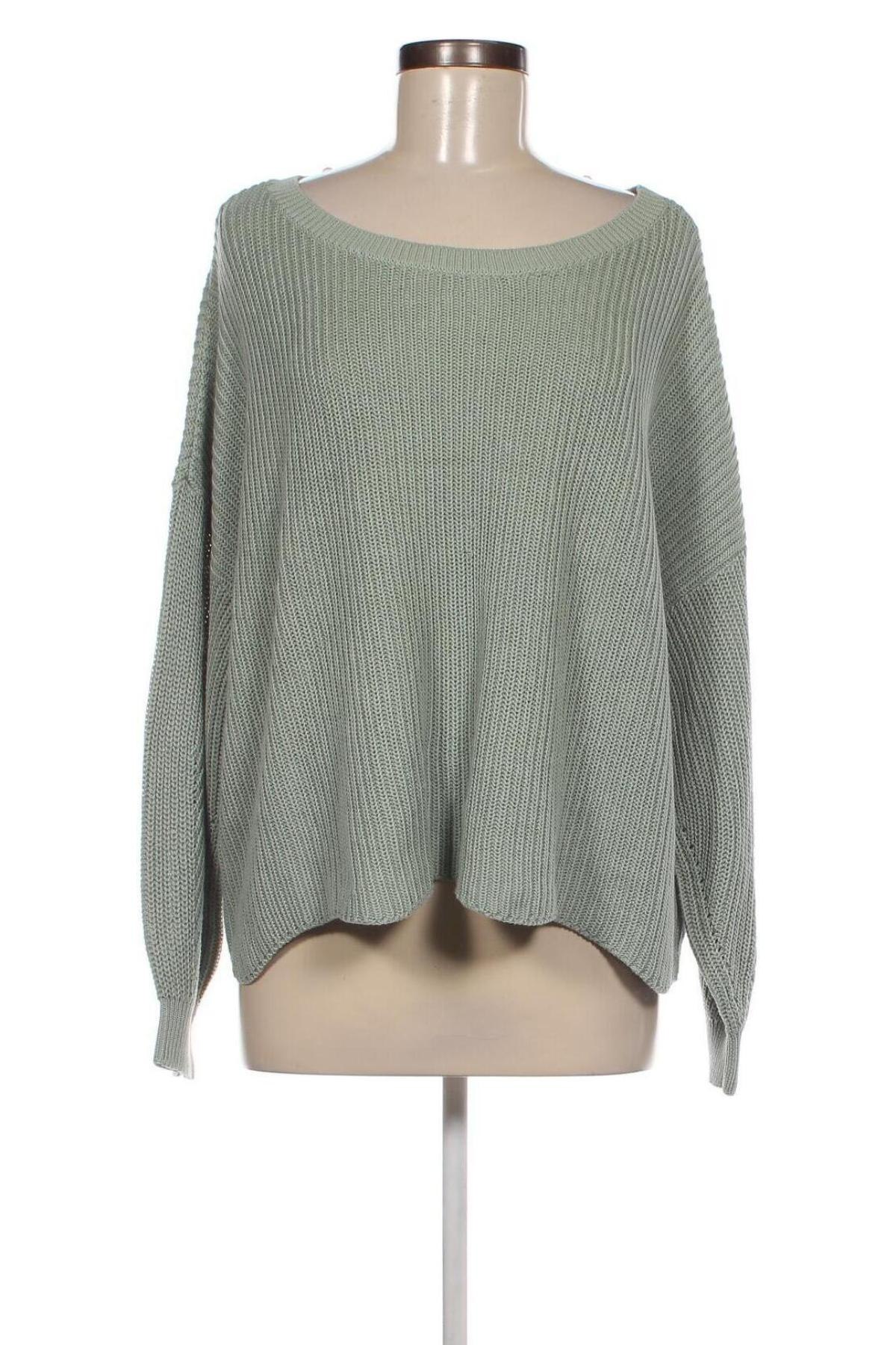 Damenpullover ONLY, Größe L, Farbe Grün, Preis 12,99 €