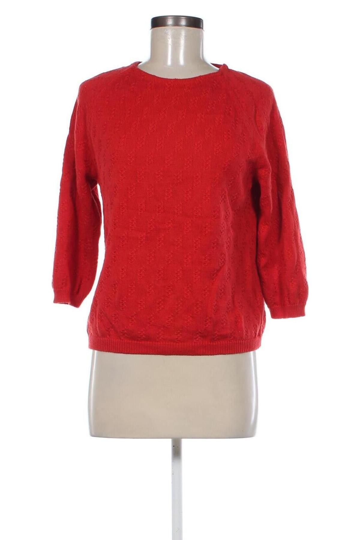 Damenpullover Peter Hahn, Größe M, Farbe Rot, Preis 19,99 €