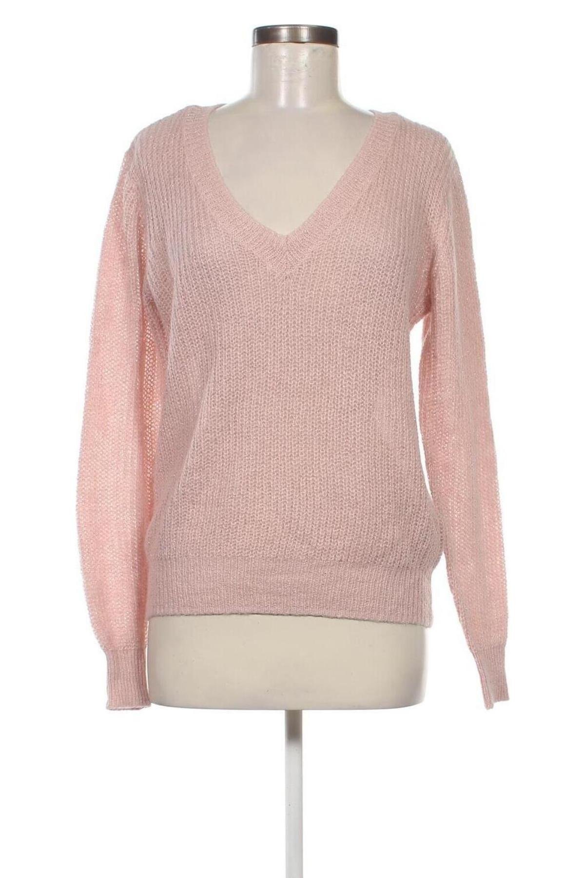 Damenpullover Pieces, Größe L, Farbe Aschrosa, Preis 6,99 €