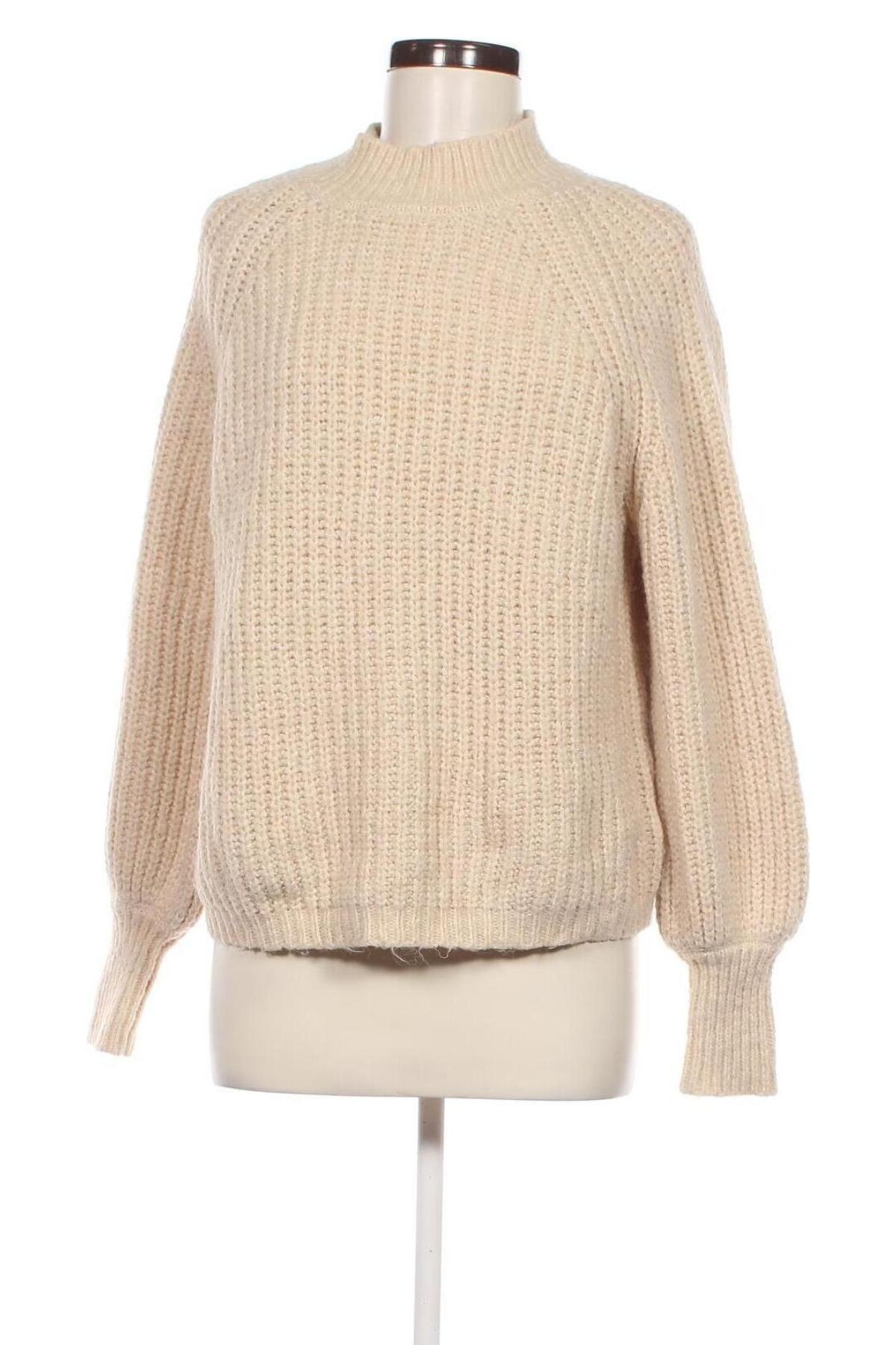 Damenpullover Pieces, Größe M, Farbe Beige, Preis € 7,99