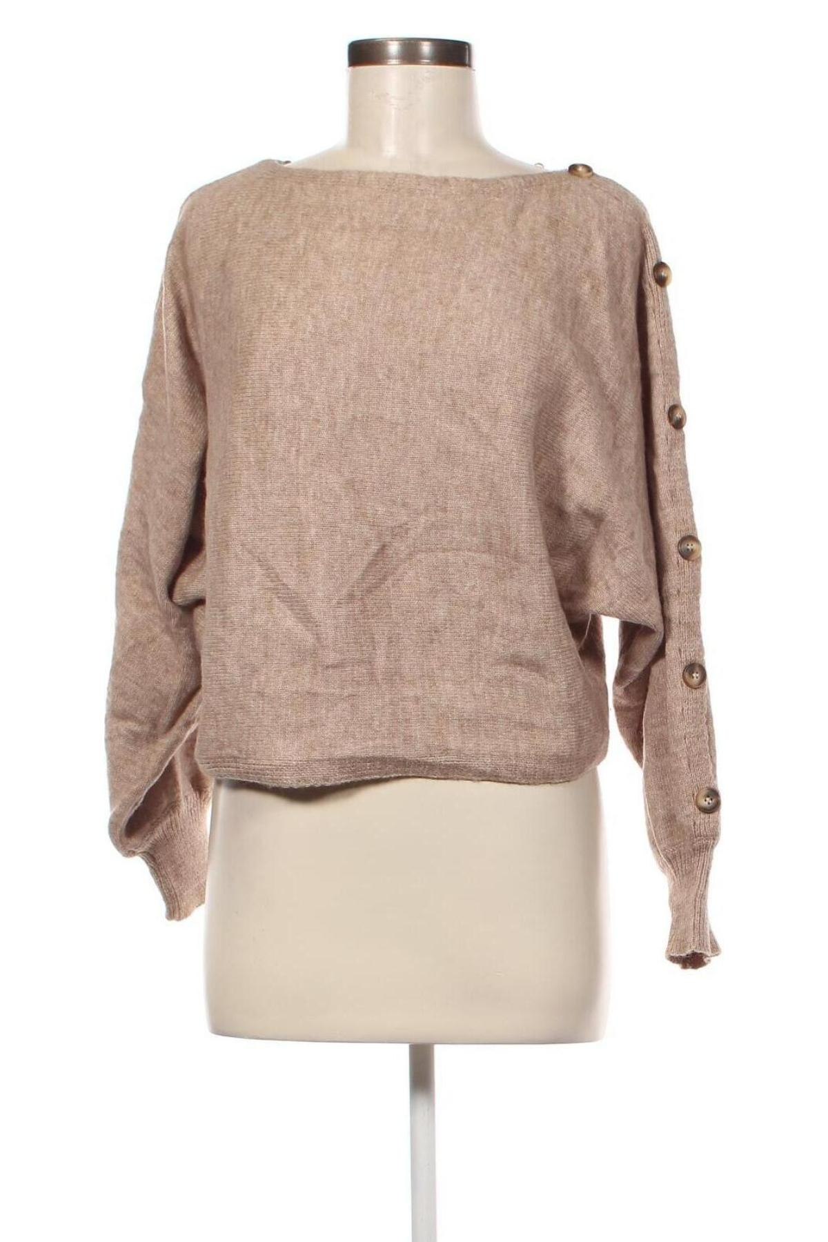 Damenpullover SHEIN, Größe L, Farbe Beige, Preis 8,49 €