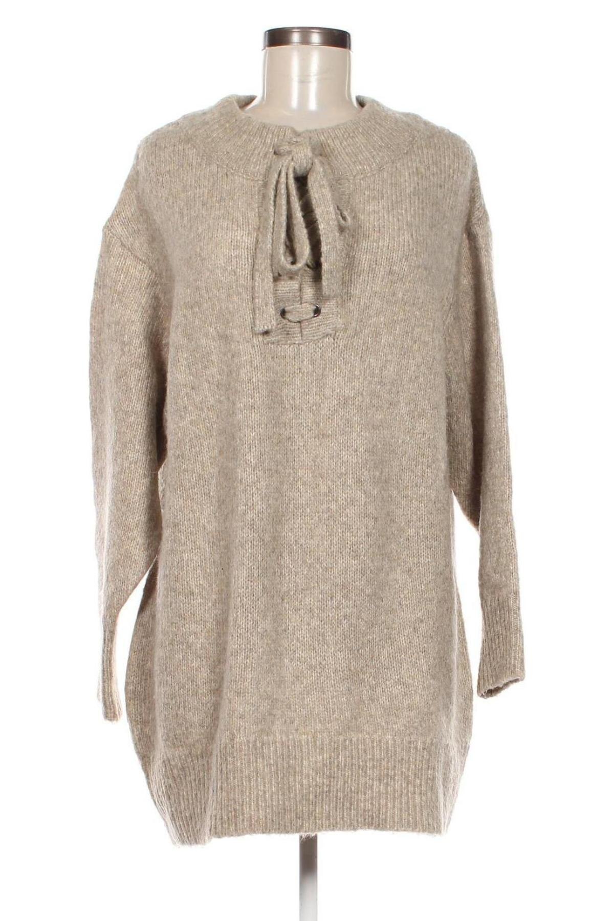 Dámsky pulóver Zara Knitwear, Veľkosť M, Farba Béžová, Cena  6,95 €