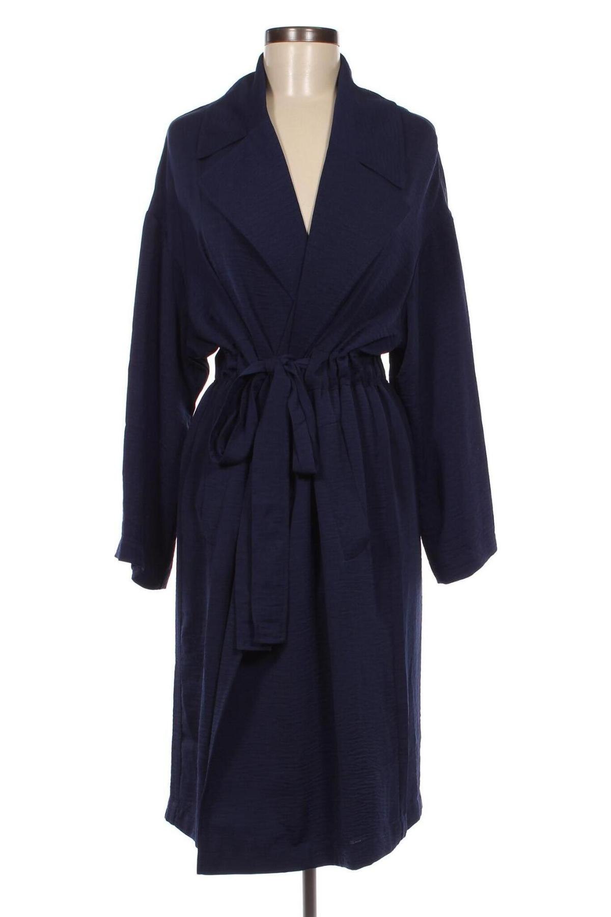 Damen Trench Coat Dorothy Perkins, Größe M, Farbe Blau, Preis € 63,92