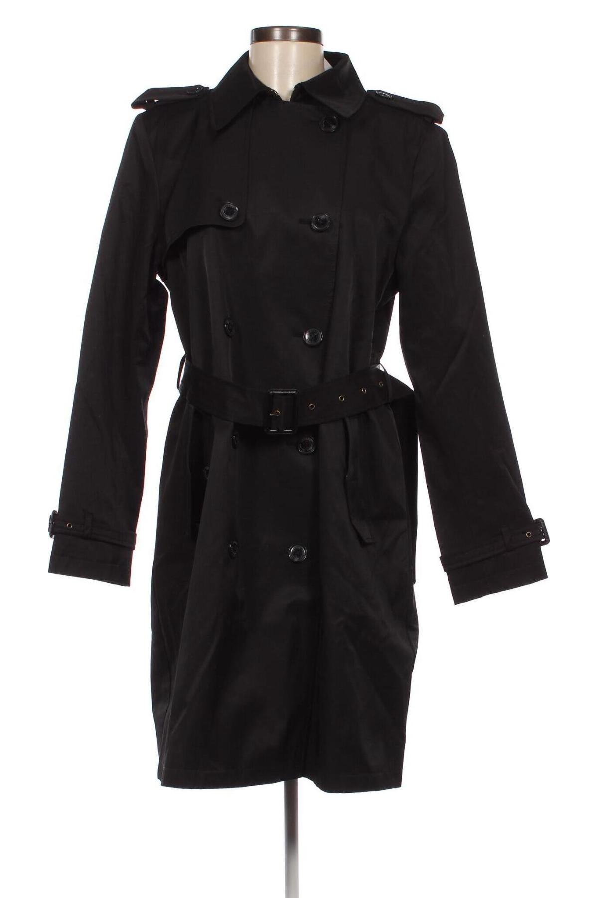 Damen Trenchcoat Ralph Lauren, Größe L, Farbe Schwarz, Preis 226,29 €