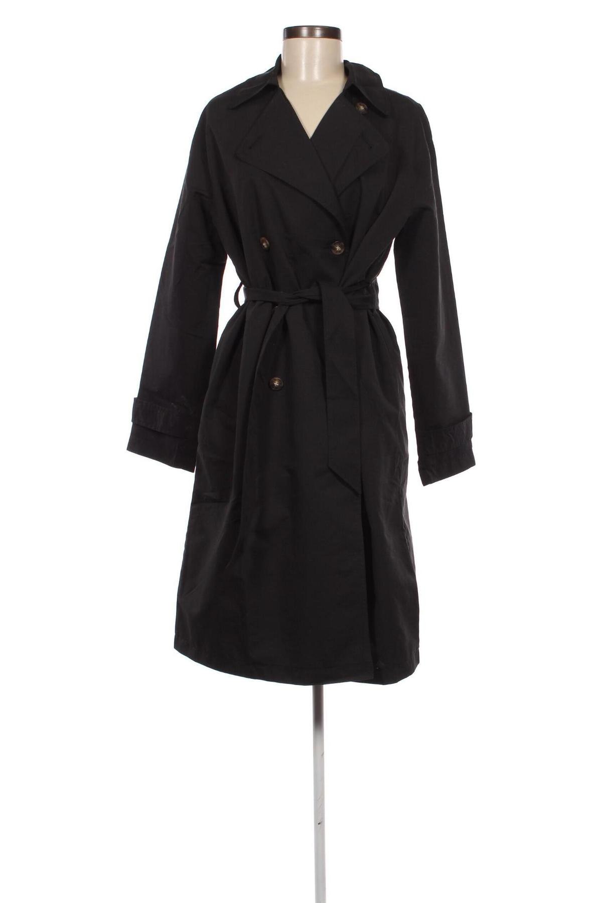 Damen Trench Coat Vero Moda, Größe S, Farbe Schwarz, Preis € 21,99