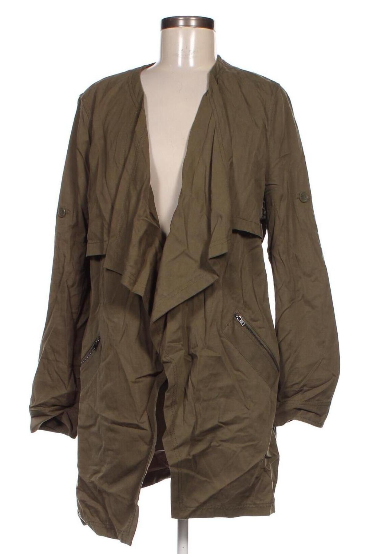 Damen Trench Coat Witchery, Größe M, Farbe Grün, Preis € 15,99