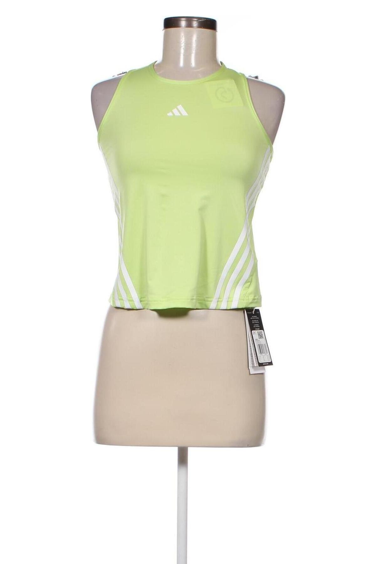 Top sport de damă. Adidas, Mărime XXS, Culoare Verde, Preț 253,49 Lei