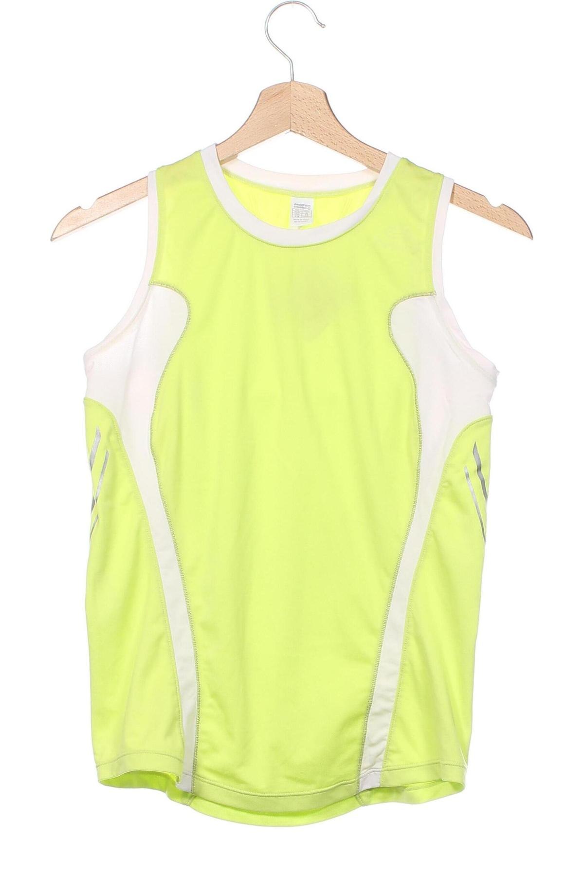 Damen Sporttop Decathlon, Größe XS, Farbe Gelb, Preis € 7,99