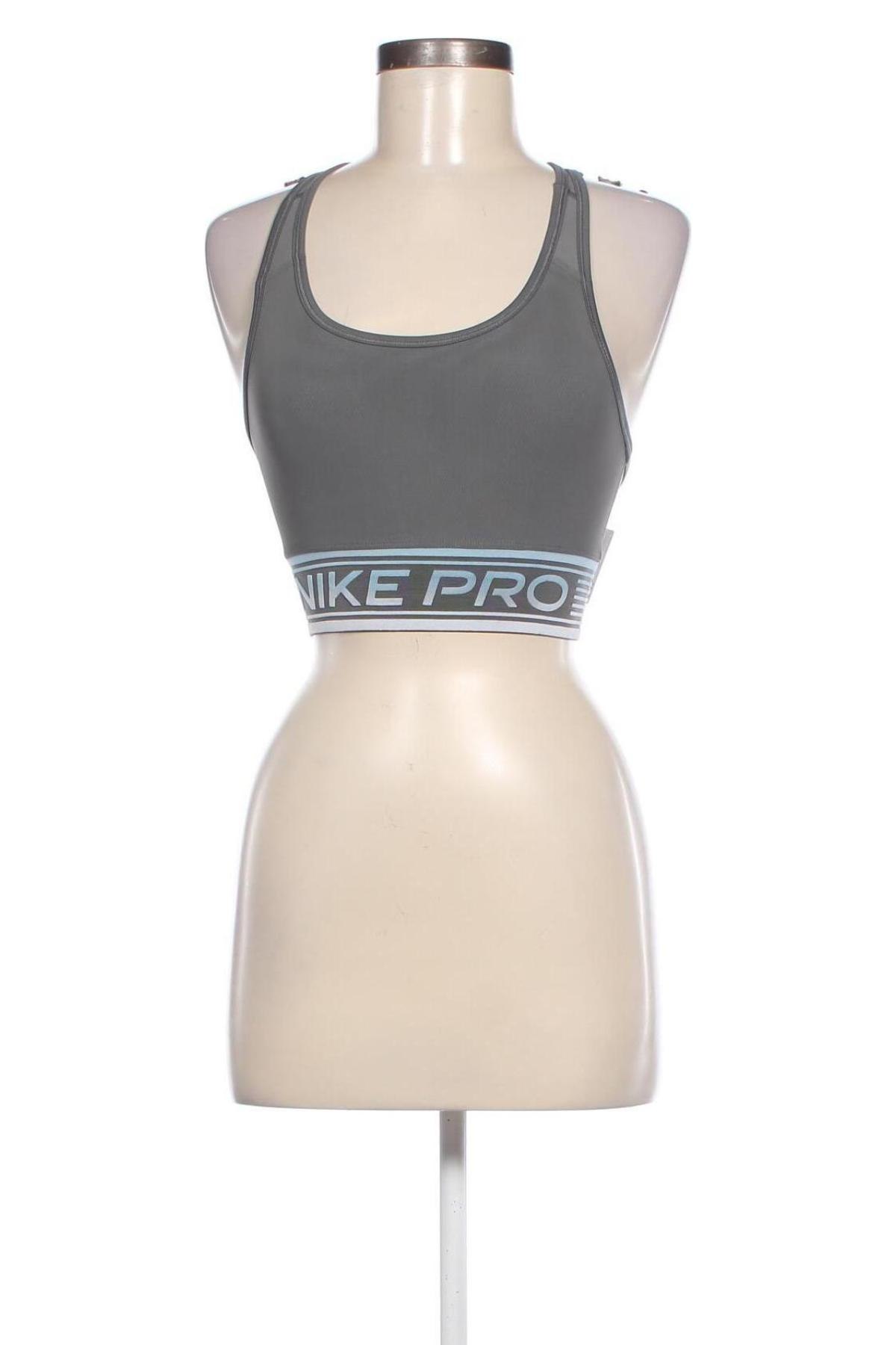 Damen Sporttop Nike, Größe S, Farbe Grau, Preis 23,66 €