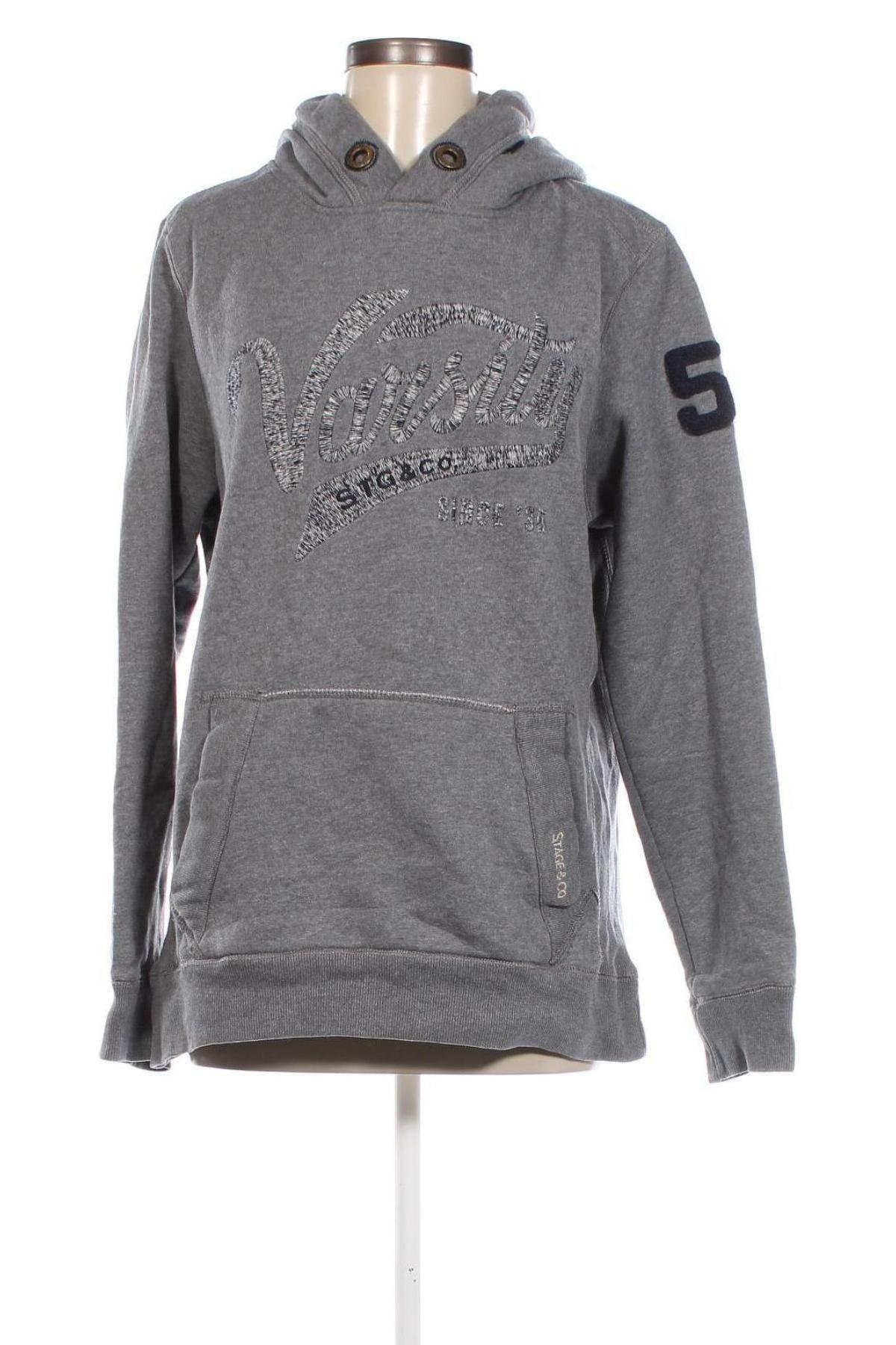 Damen Sweatshirt, Größe M, Farbe Grau, Preis 7,99 €