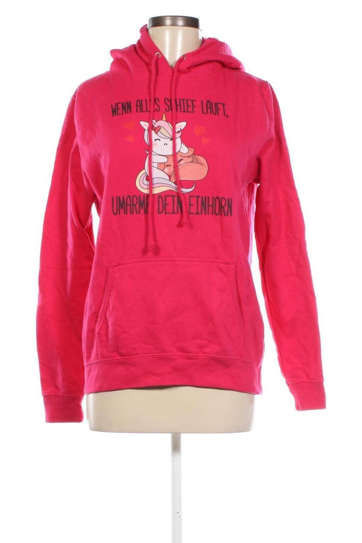 Damen Sweatshirt Just hoods, Größe M, Farbe Rosa, Preis 7,99 €