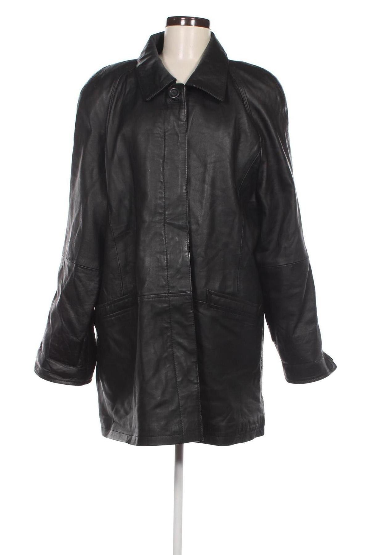 Damen Lederjacke Barisal, Größe XXL, Farbe Schwarz, Preis € 33,99